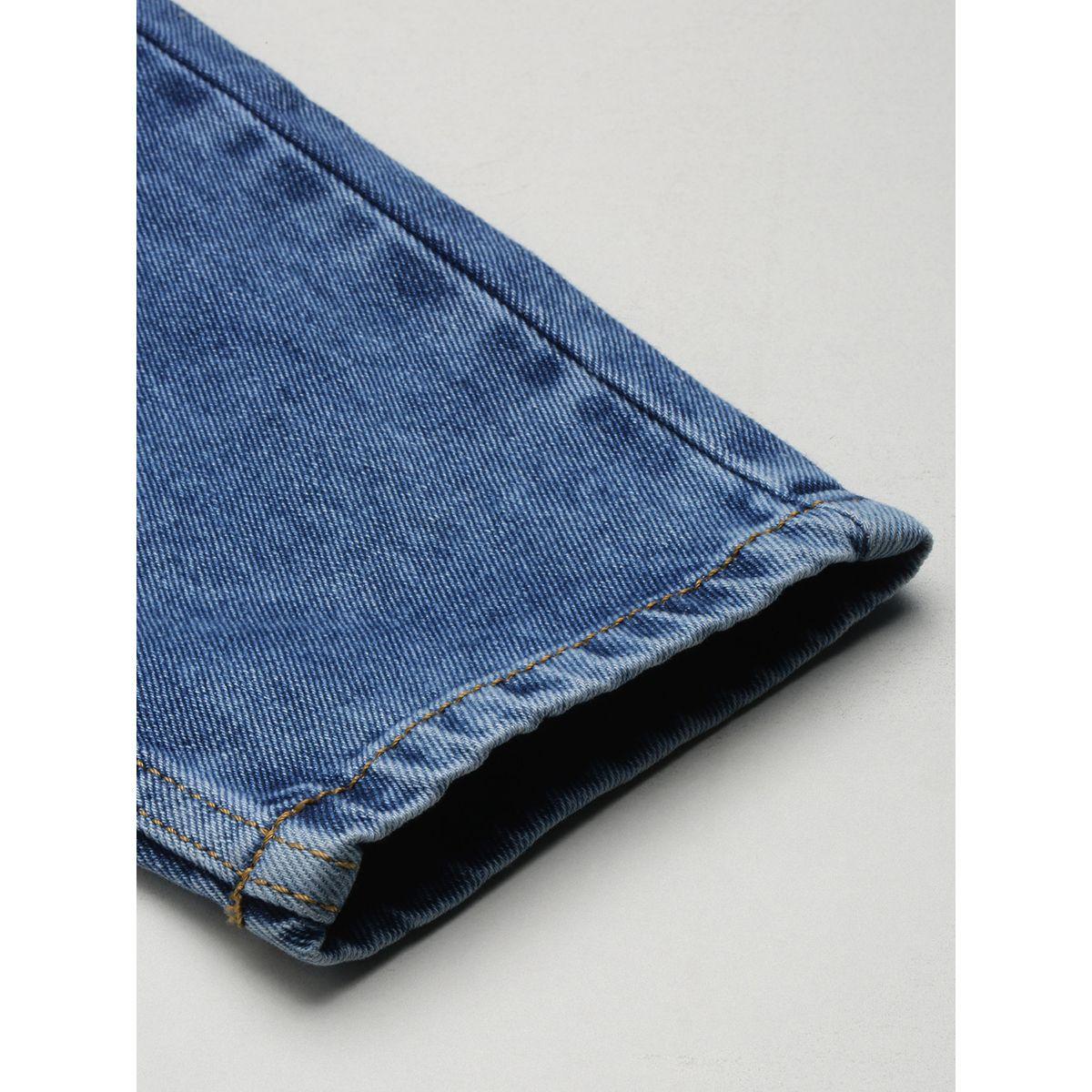 LilPicks X Styli  Solid Jeans with Pockets-girls-clothing-bottoms-jeansandjeggings-image-5