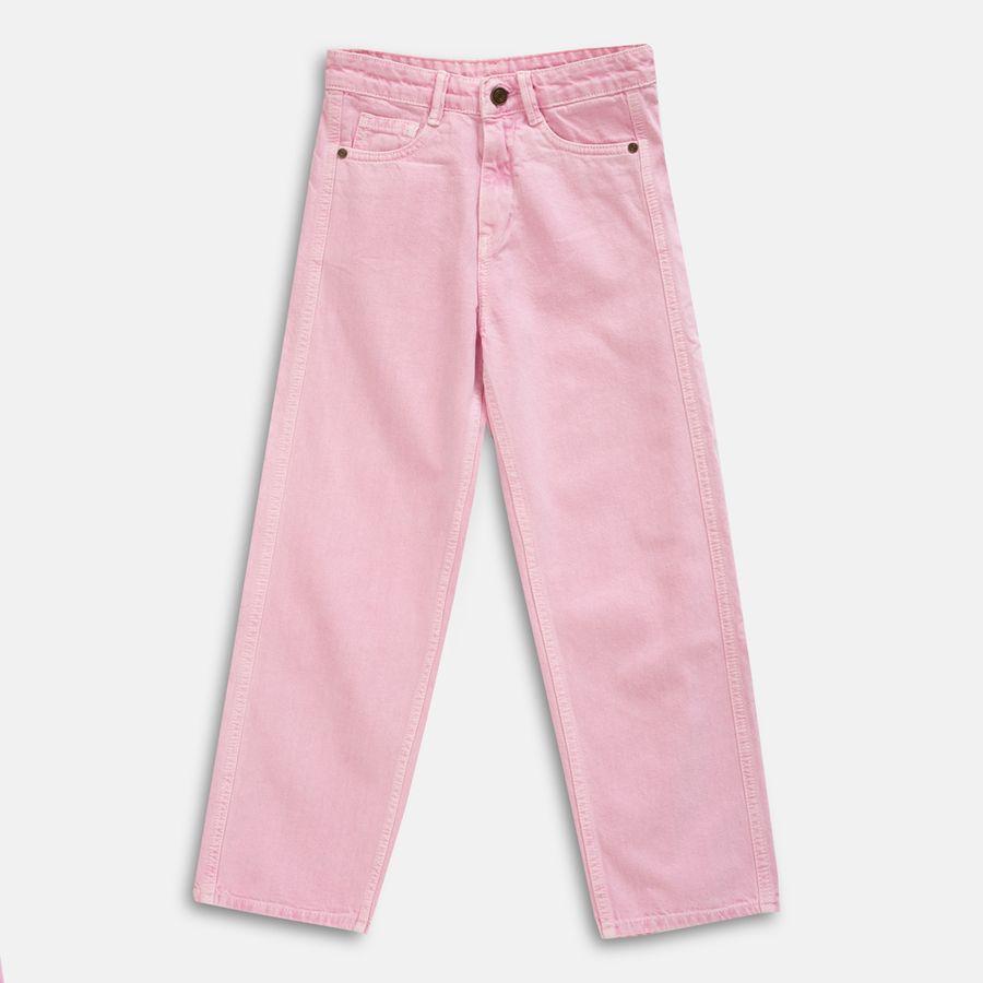 LilPicks X Styli  Regular Fit Jeans with Pockets-girls-clothing-bottoms-jeansandjeggings-image-1