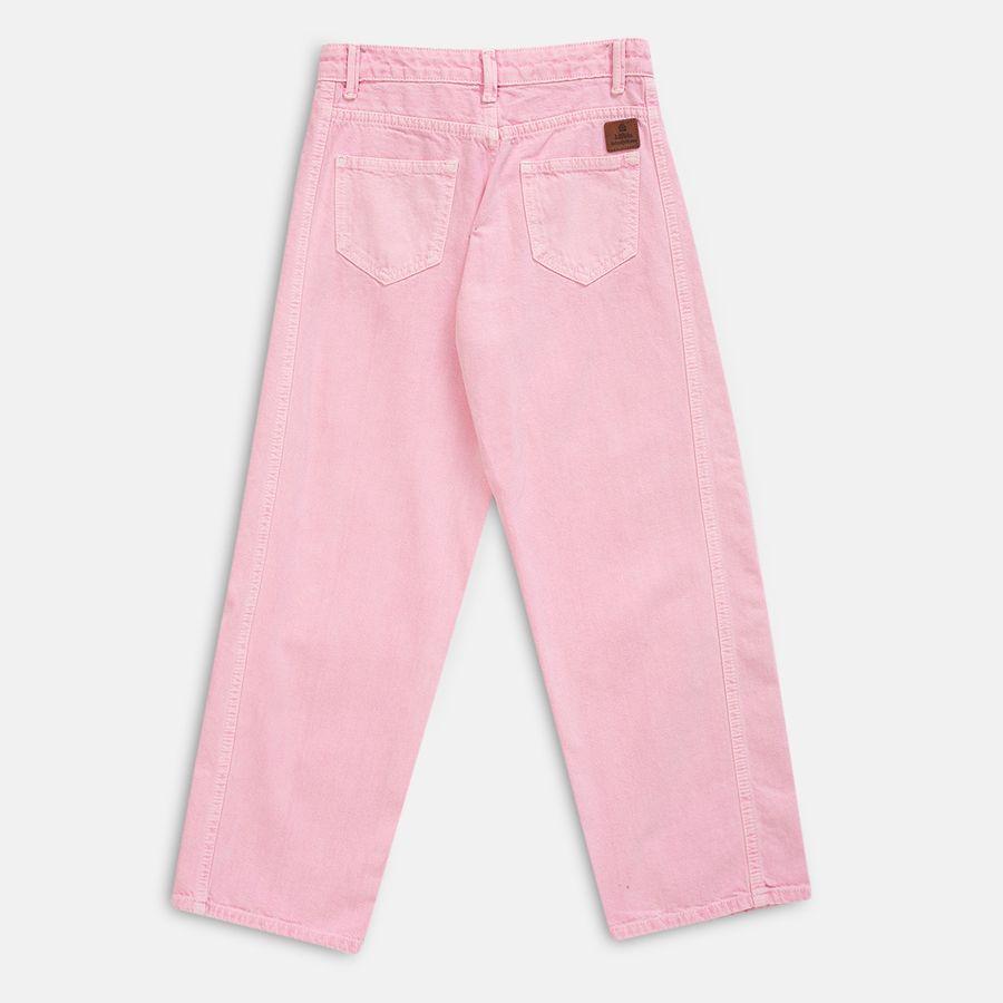 LilPicks X Styli  Regular Fit Jeans with Pockets-girls-clothing-bottoms-jeansandjeggings-image-2