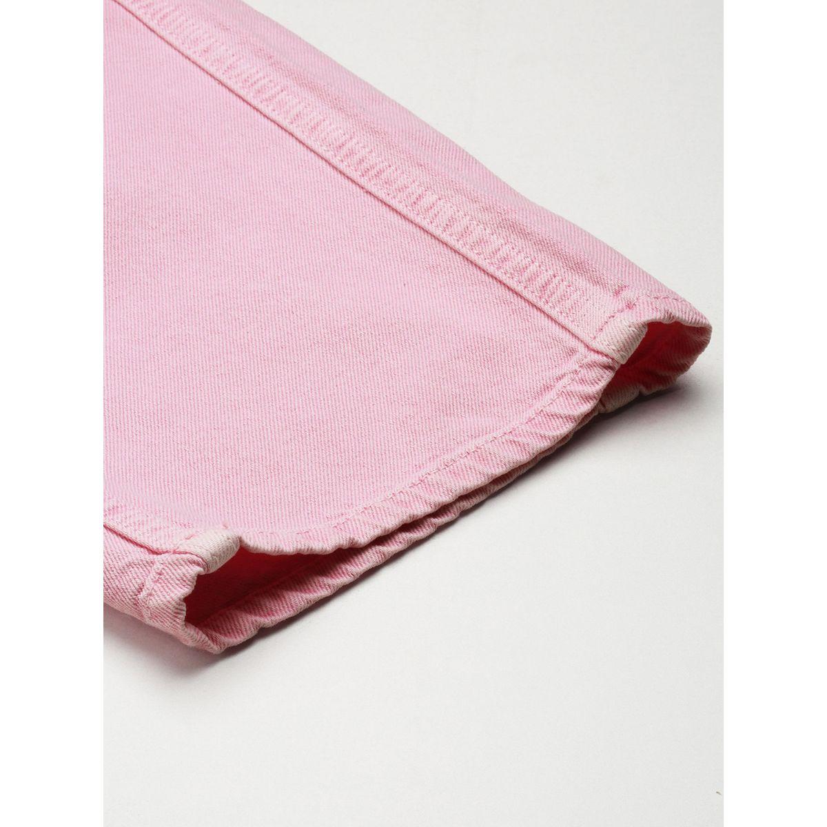 LilPicks X Styli  Regular Fit Jeans with Pockets-girls-clothing-bottoms-jeansandjeggings-image-5