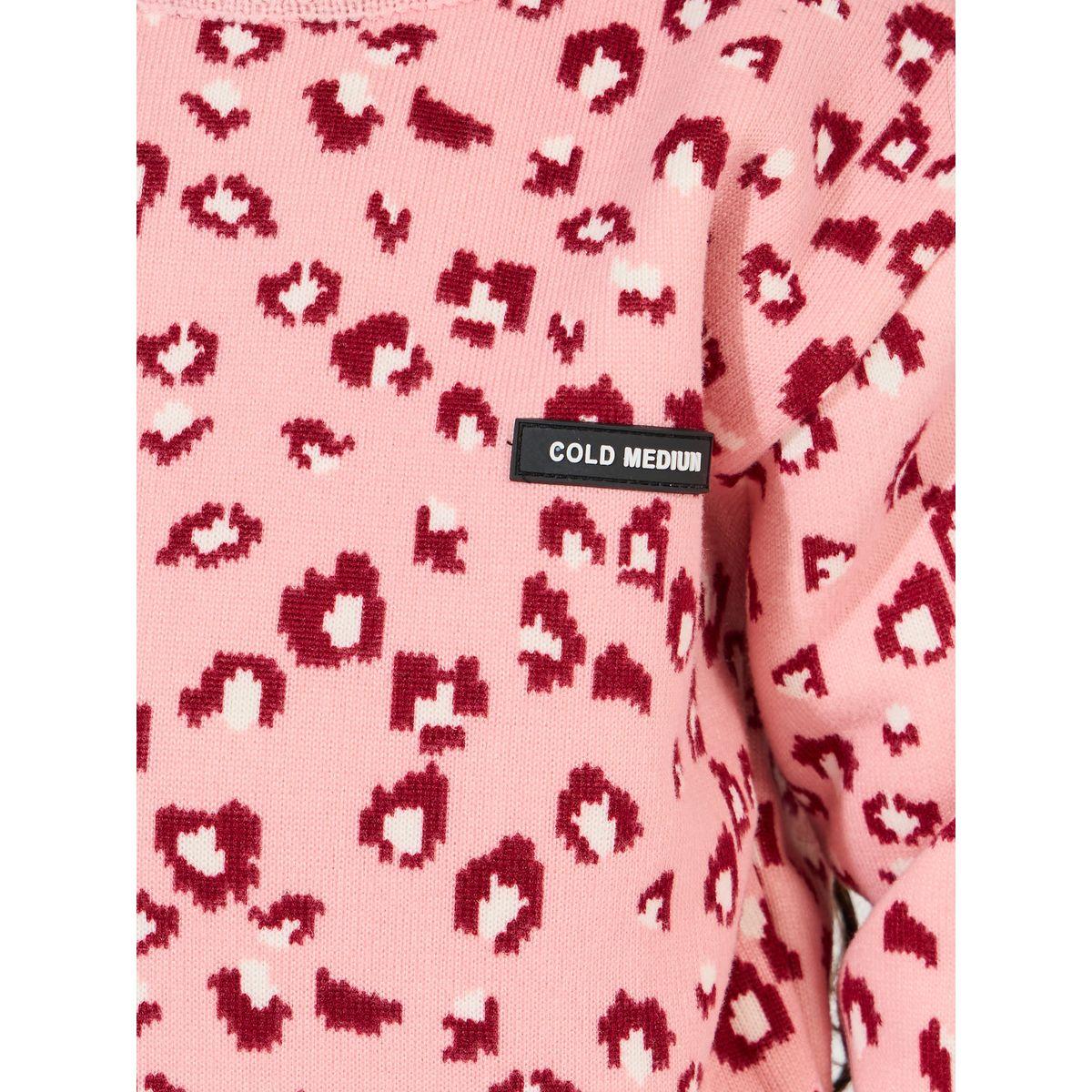 Styli Leopard Print Thermal Lined Sweater-girls-clothing-jumpersandcardigans-image-3