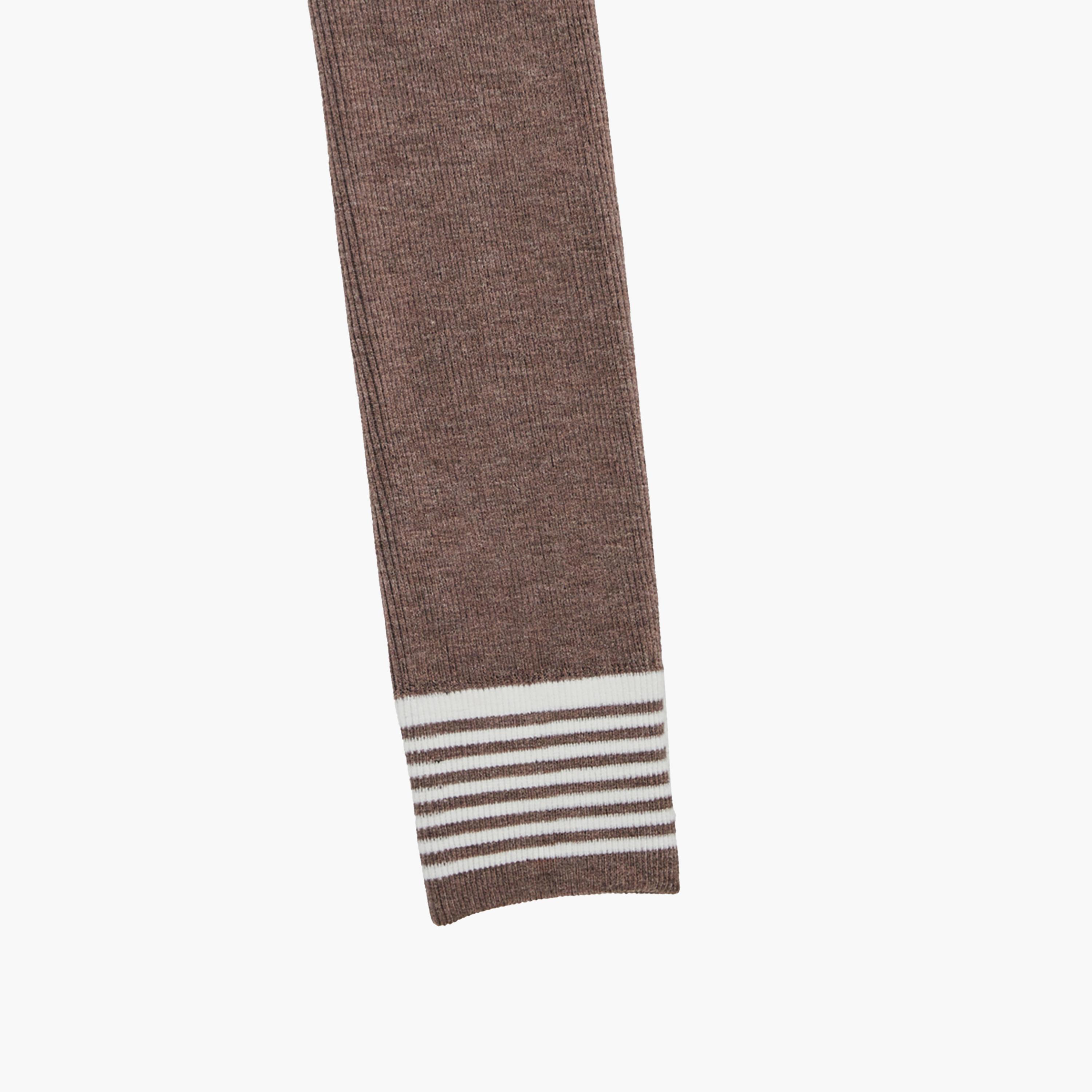 Styli Ribbed Striped Hem Leggings-girls-clothing-bottoms-leggings-image-2