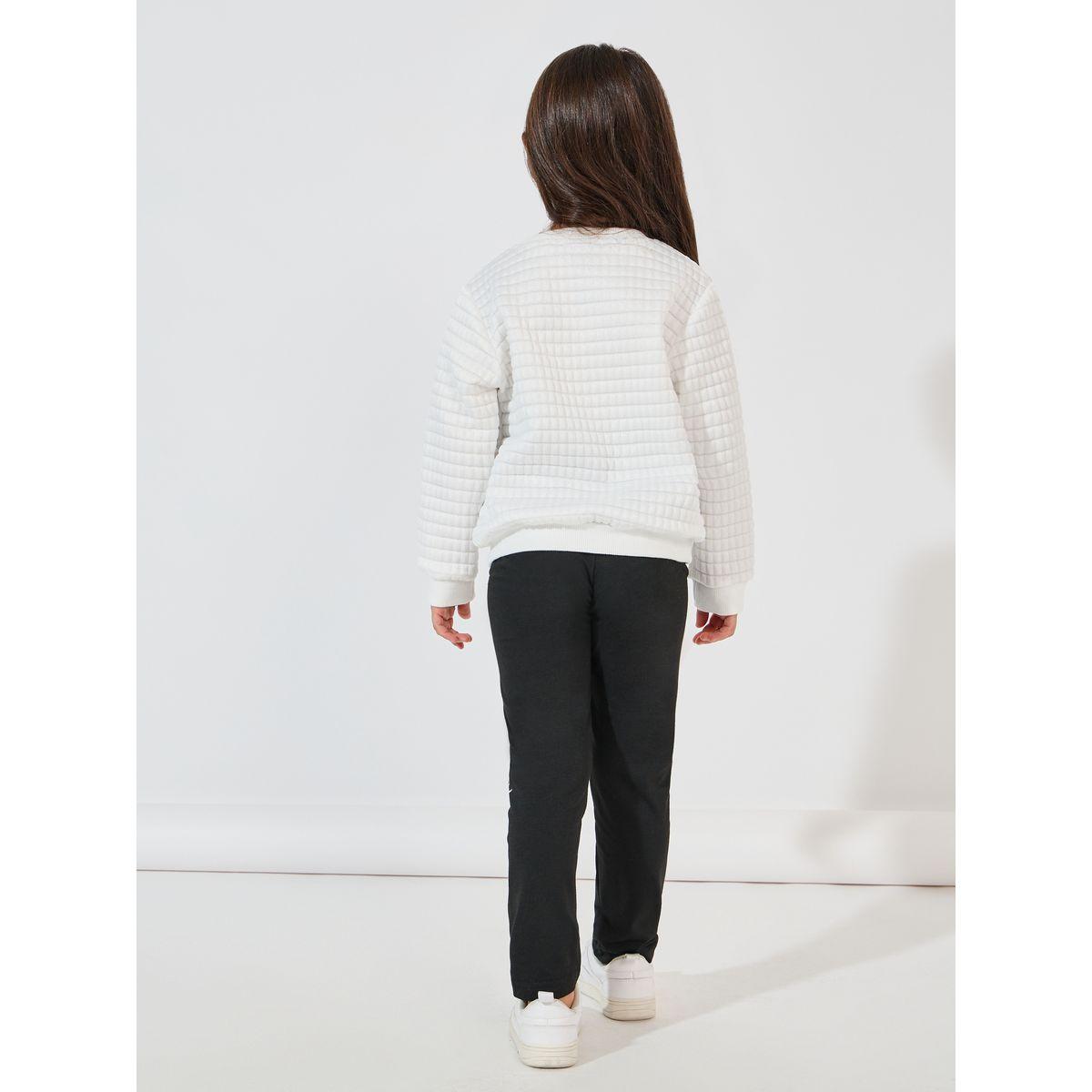 مجموعة من ليقنز مطبع مع سويت شيرت مُطرّز بقطة-girls-clothing-setsandcoords-image-5