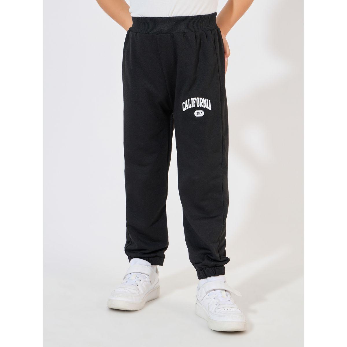 Styli Letter Printed Thin Jogger-boys-clothing-bottoms-joggersandtrackpants-image-1