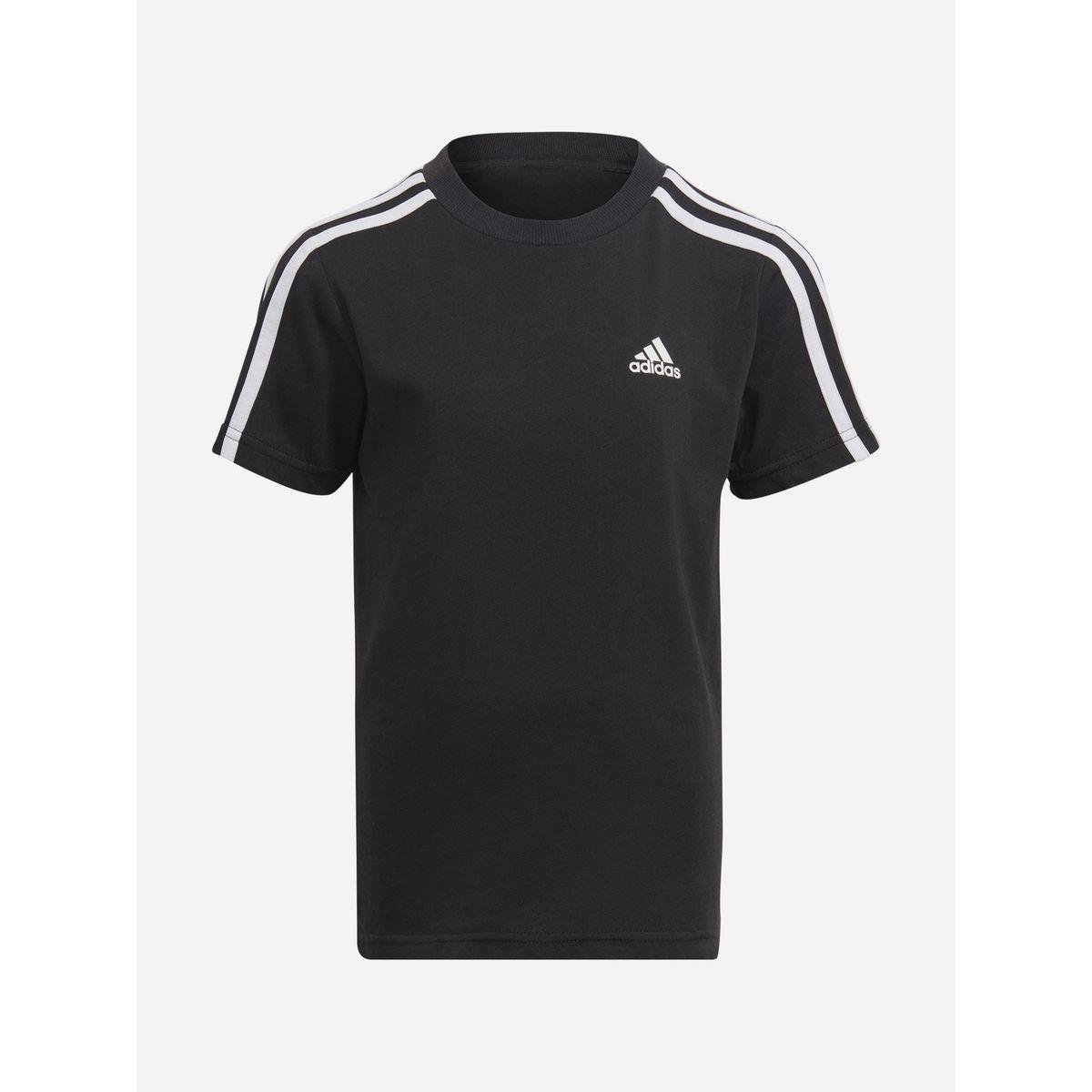 تيشيرت قطن مزين باشرطة مع شعار الماركة-boys-clothing-tshirtsandpolos-image-2