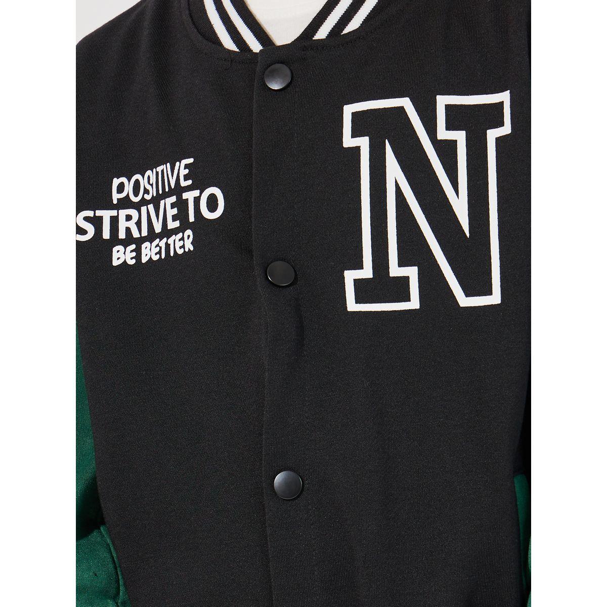 Styli Color Block Varsity Jacket & Joggers Set-boys-clothing-setsandcoords-image-3