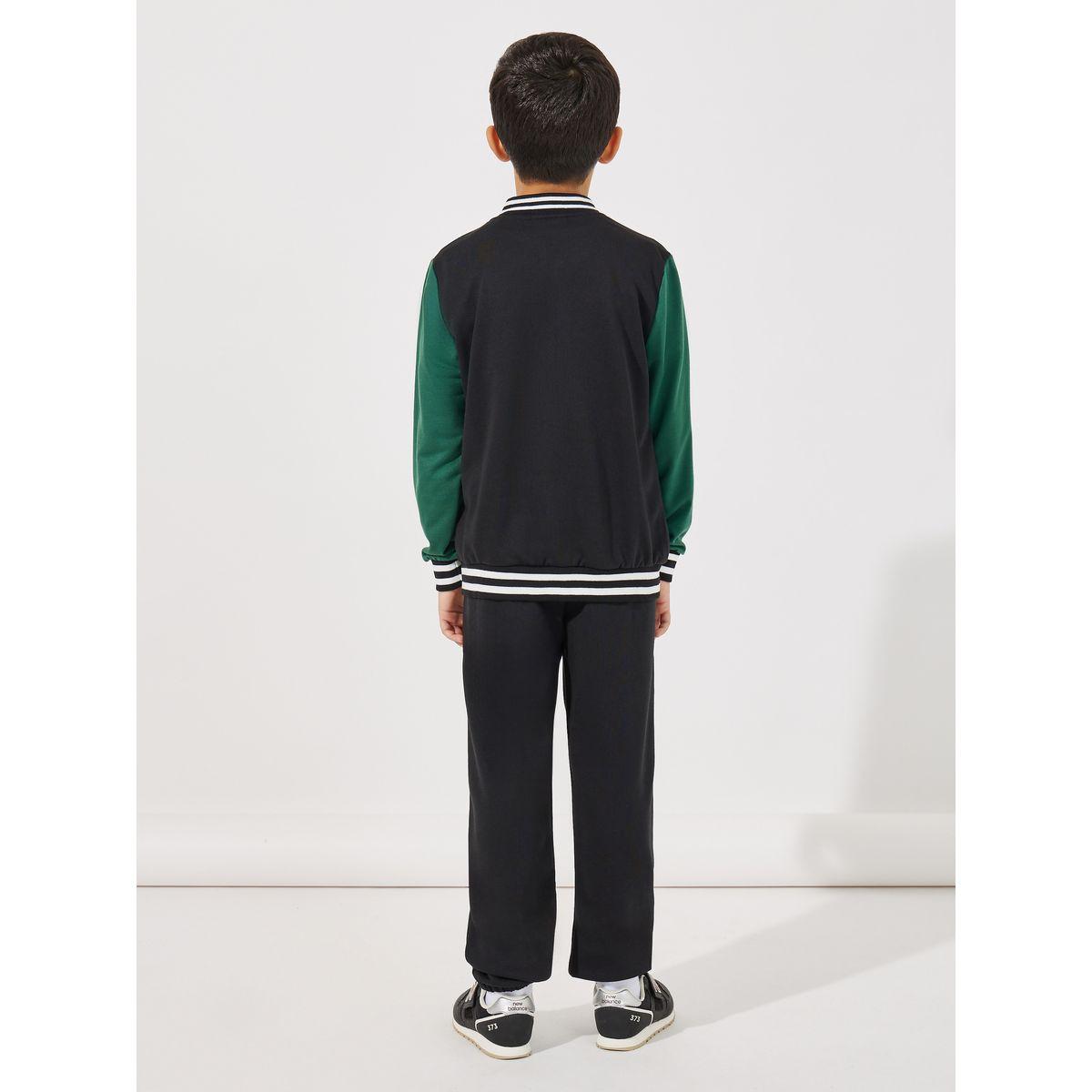 Styli Color Block Varsity Jacket & Joggers Set-boys-clothing-setsandcoords-image-5