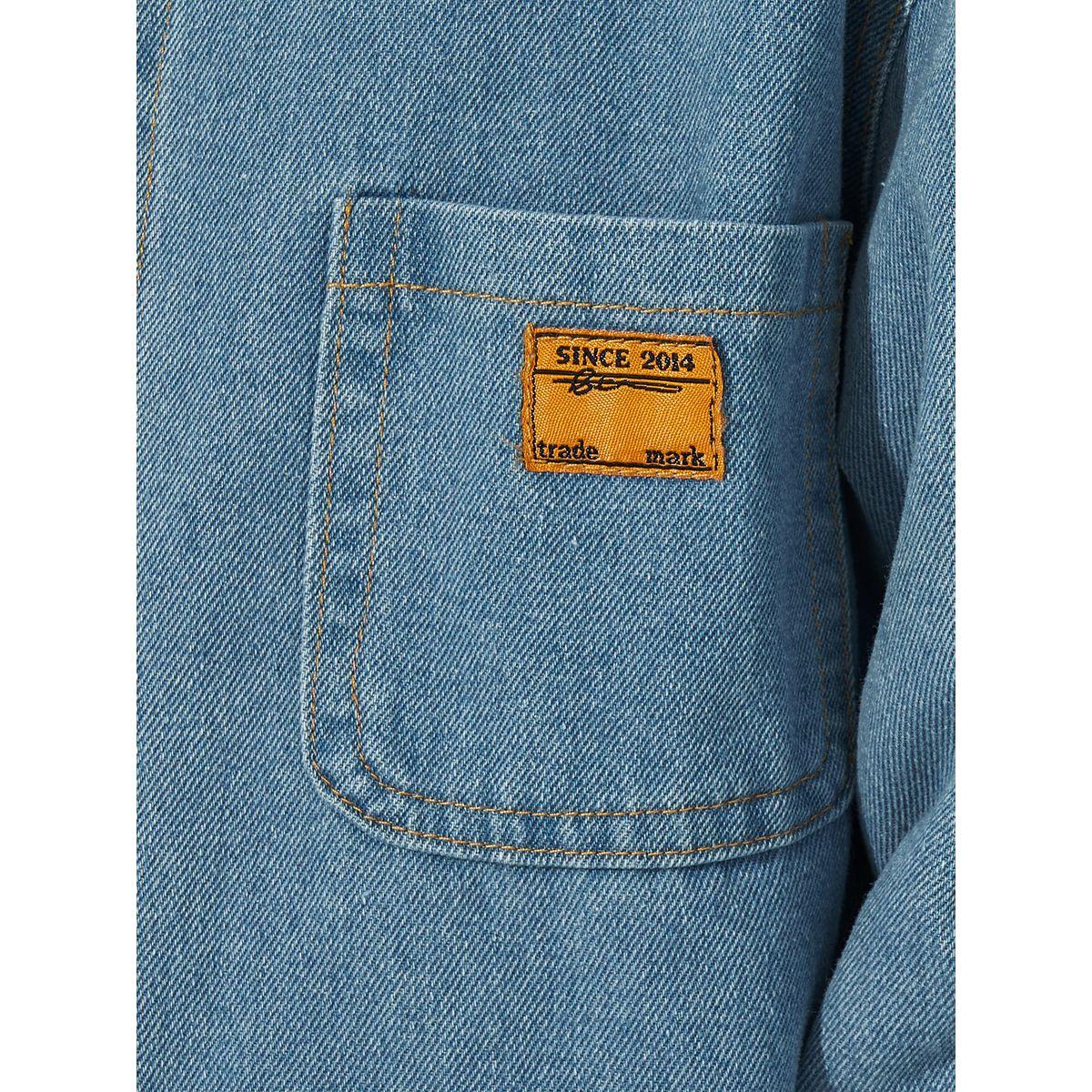 Styli Patch Detail Pocket Front Denim Jacket-boys-clothing-jacketsandcoats-image-3