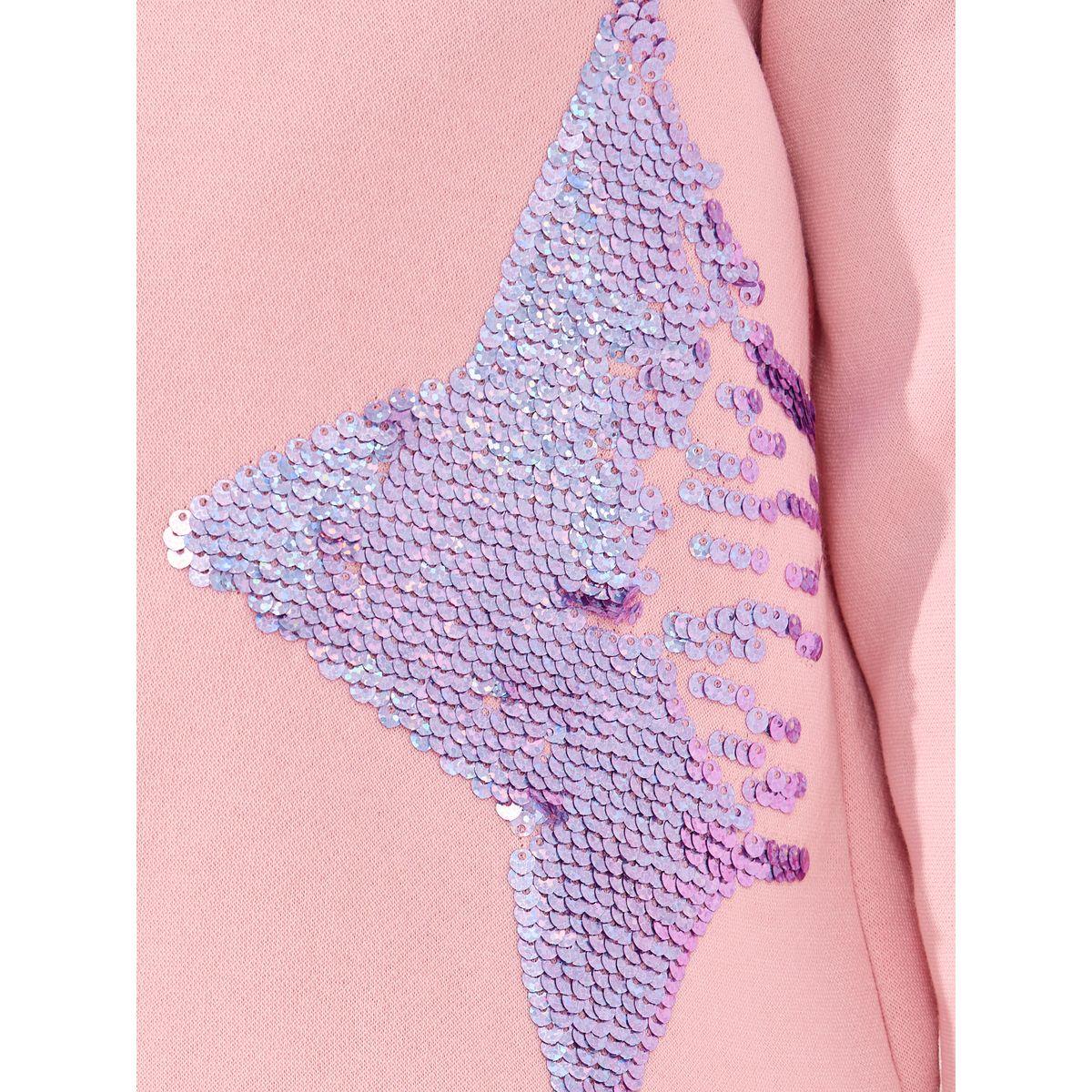 Styli Star Sequin Cuffed Sweatshirt-girls-clothing-winterwear-sweatshirts-image-3