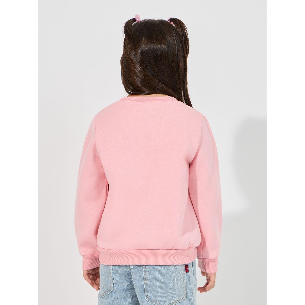 Styli Star Sequin Cuffed Sweatshirt-girls-clothing-winterwear-sweatshirts-image-4