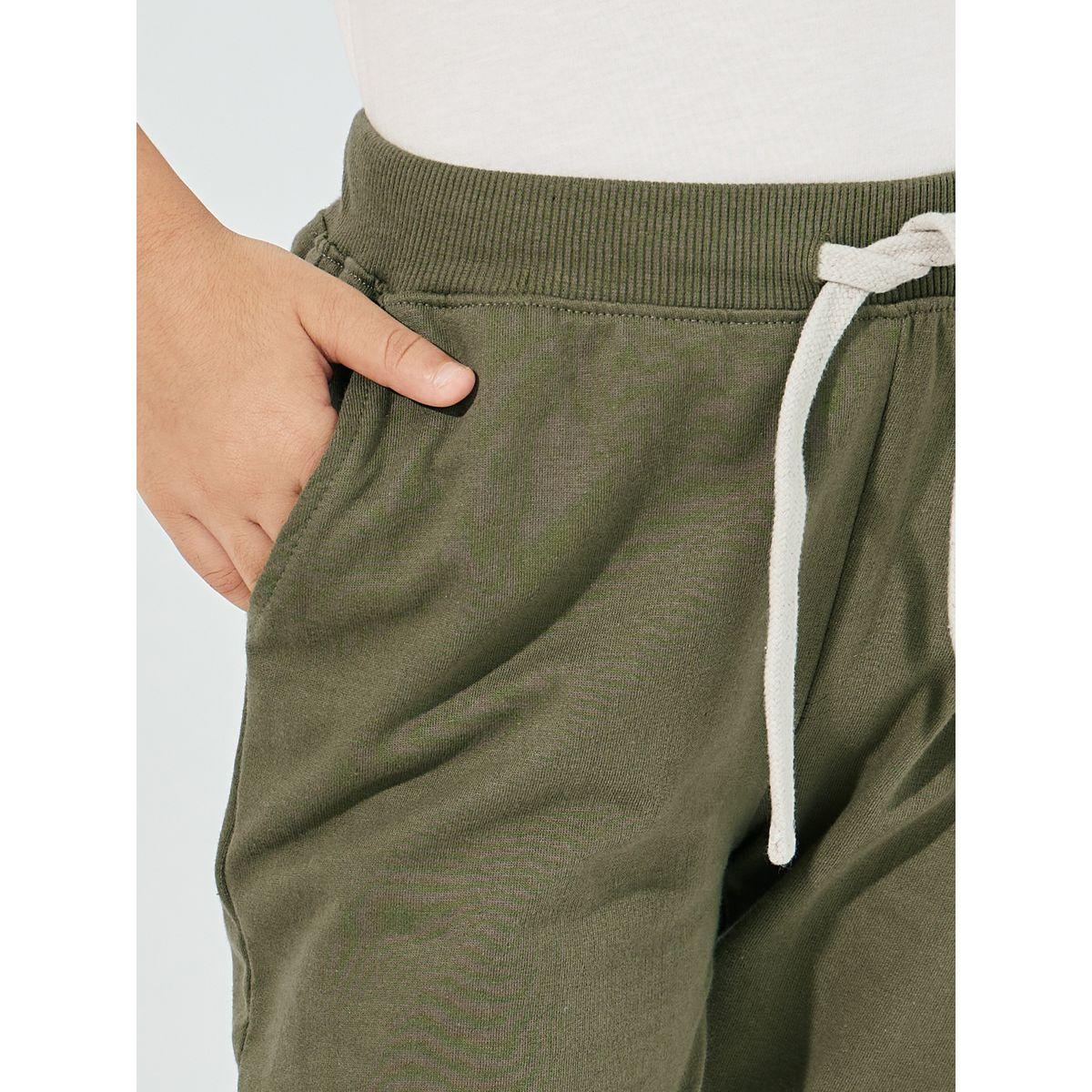 Styli Solid Joggers with Drawstring Closure-boys-clothing-bottoms-joggersandtrackpants-image-3
