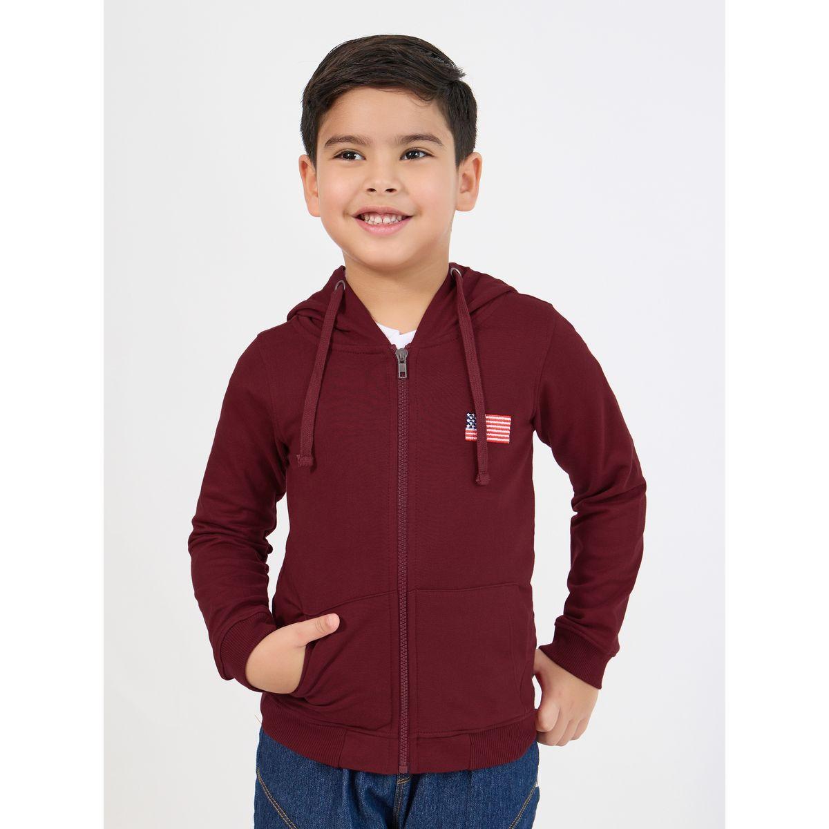 هودي بتفاصيل مُطرّزة وسحَّاب غلق-boys-clothing-sweatshirts-image-1