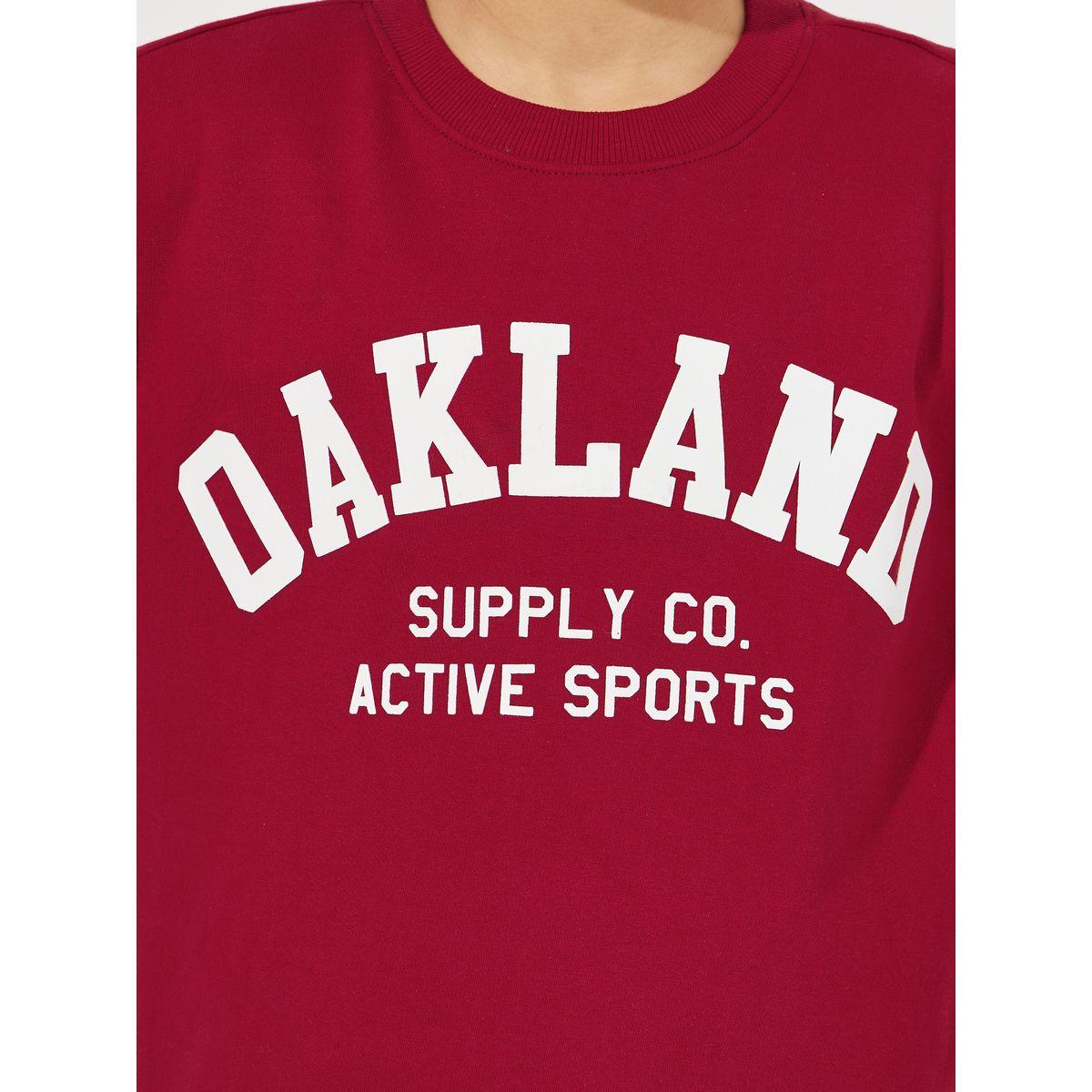 Styli Slogan Print Round Neck Sweatshirt-boys-clothing-sweatshirts-image-4