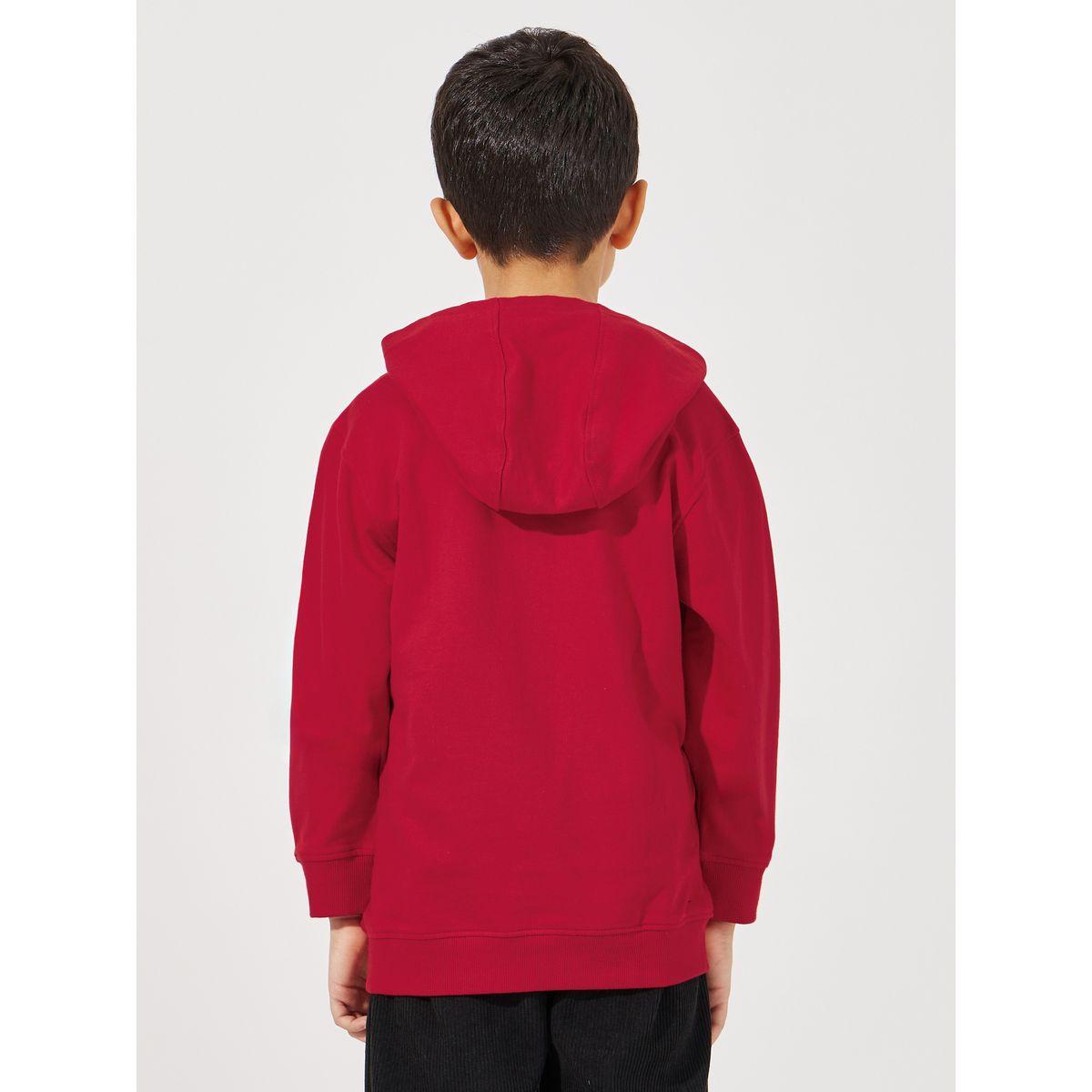 Styli Pocket Front Hoodie with Football Patch Detail-boys-clothing-winterwear-sweatshirts-image-4