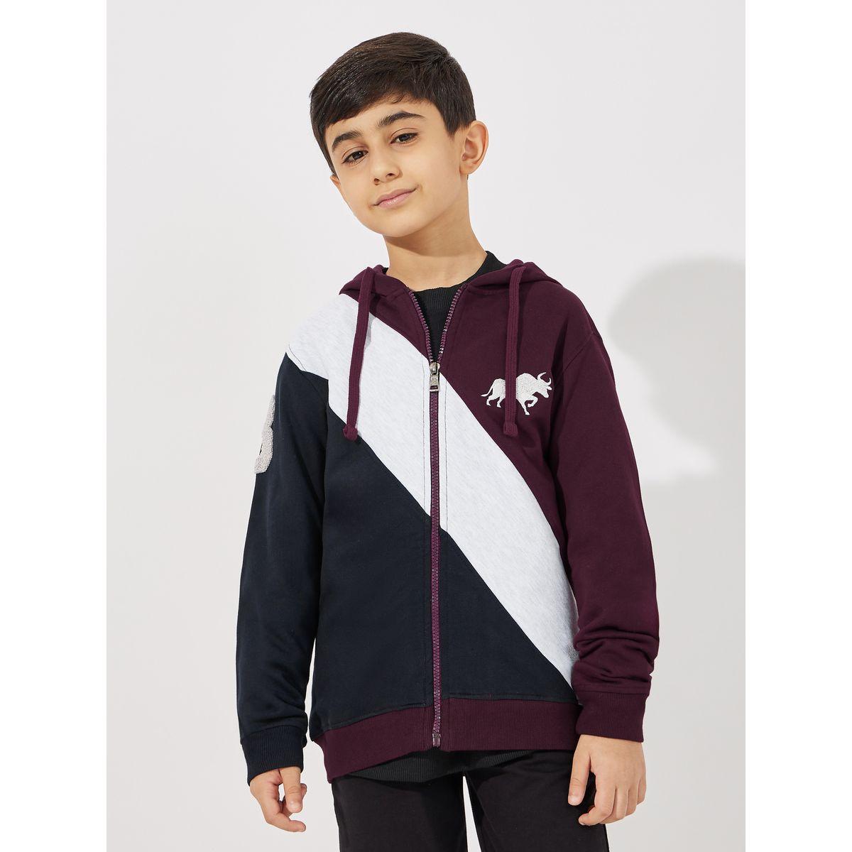 هودي بتفاصيل مُطرّزة ونمط كتل الالوان-boys-clothing-sweatshirts-image-1