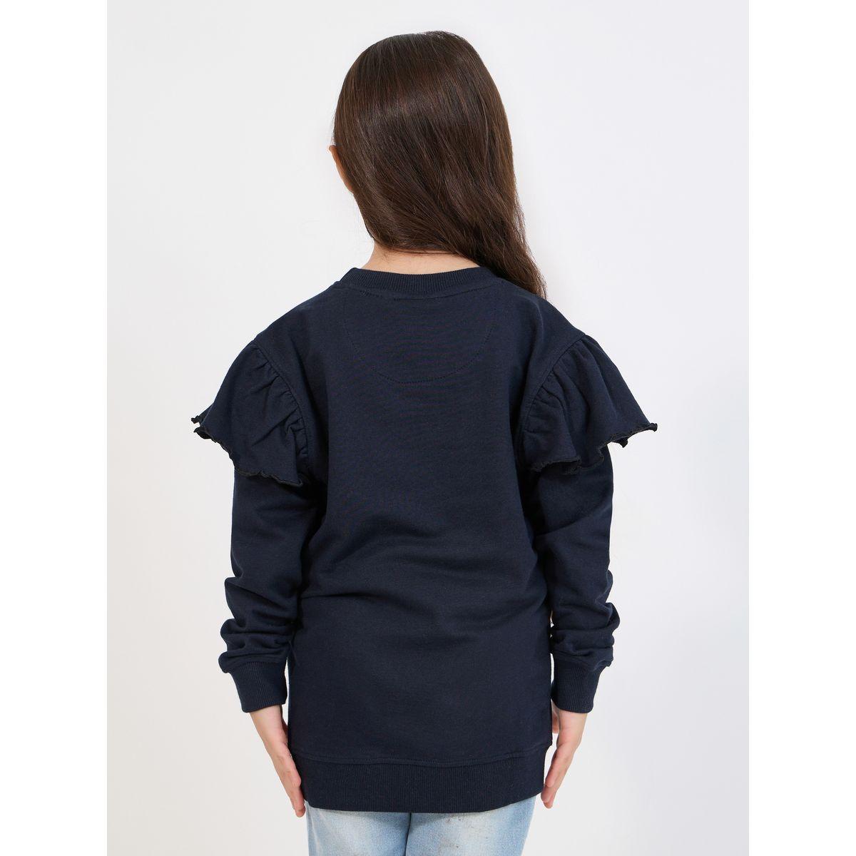 Styli Sequined Cherry Patch Longline Sweatshirt-girls-clothing-winterwear-sweatshirts-image-4