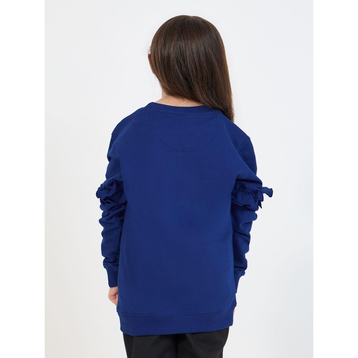 سويت شيرت طويل مزين بالترتر-girls-clothing-winterwear-sweatshirts-image-4