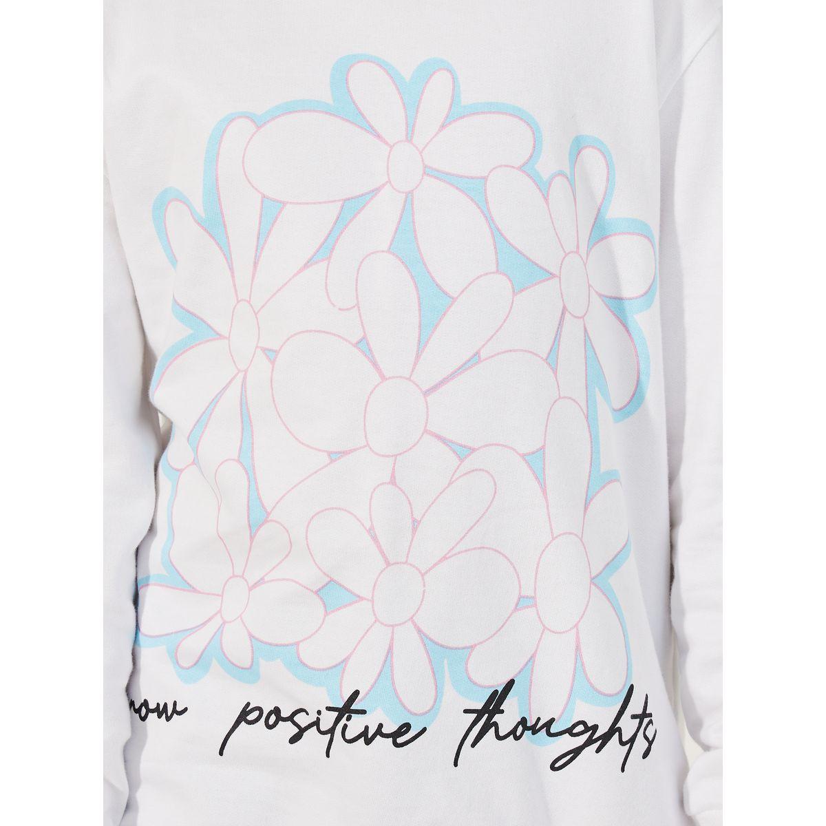 Styli Slogan Floral Print Longline Sweatshirt-girls-clothing-winterwear-sweatshirts-image-3