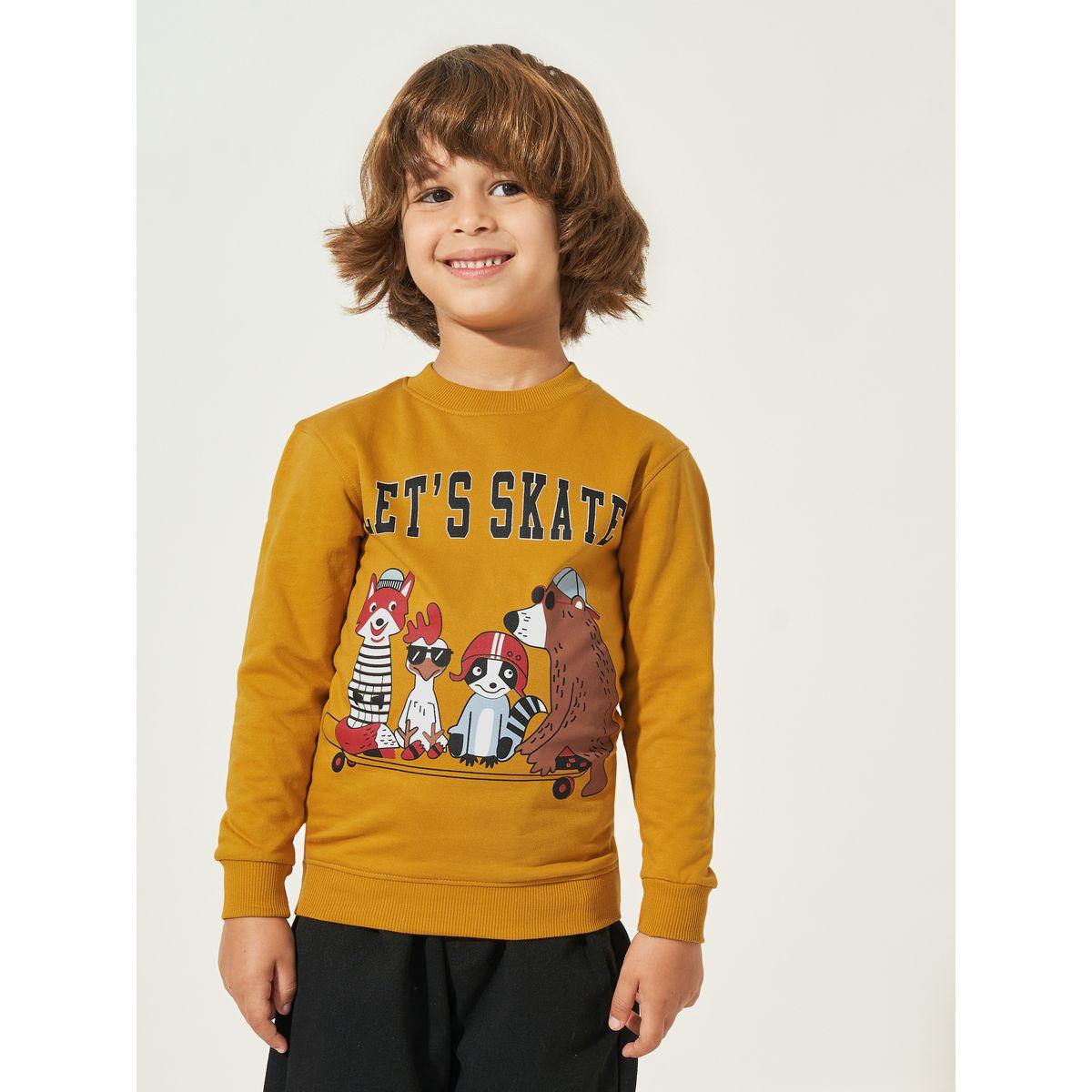 Styli Graphic Print Regular Fit Sweatshirt-boys-clothing-sweatshirts-image-1