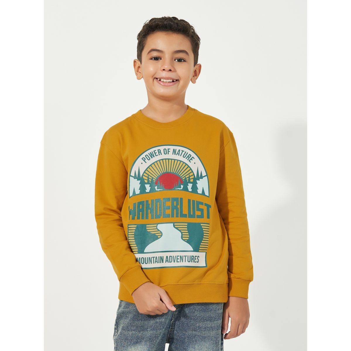 Styli Graphic Print Round Neck Long Sleeves Sweatshirt-boys-clothing-sweatshirts-image-1