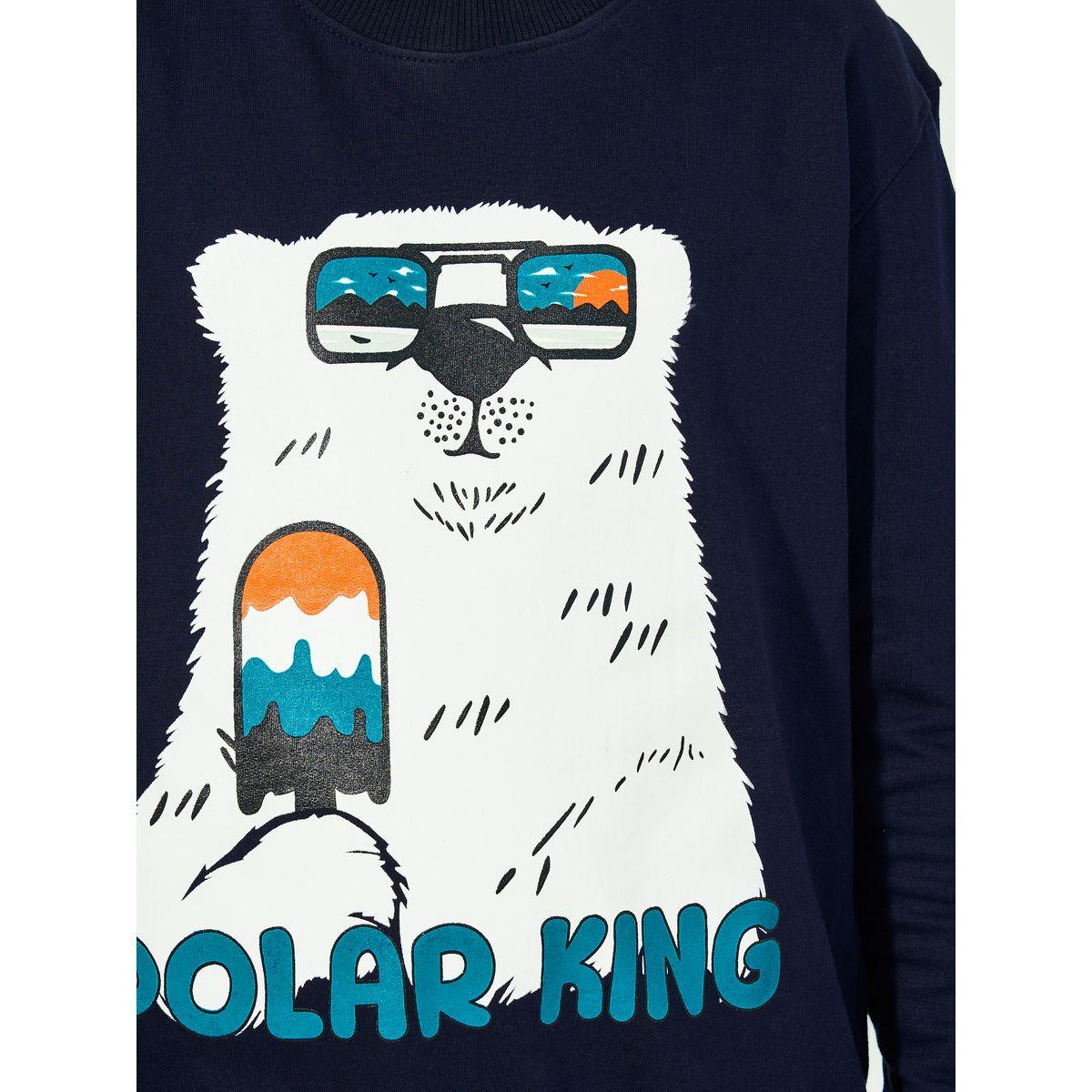 Styli Graphic Print Round Neck Long Sleeves Sweatshirt-boys-clothing-sweatshirts-image-3