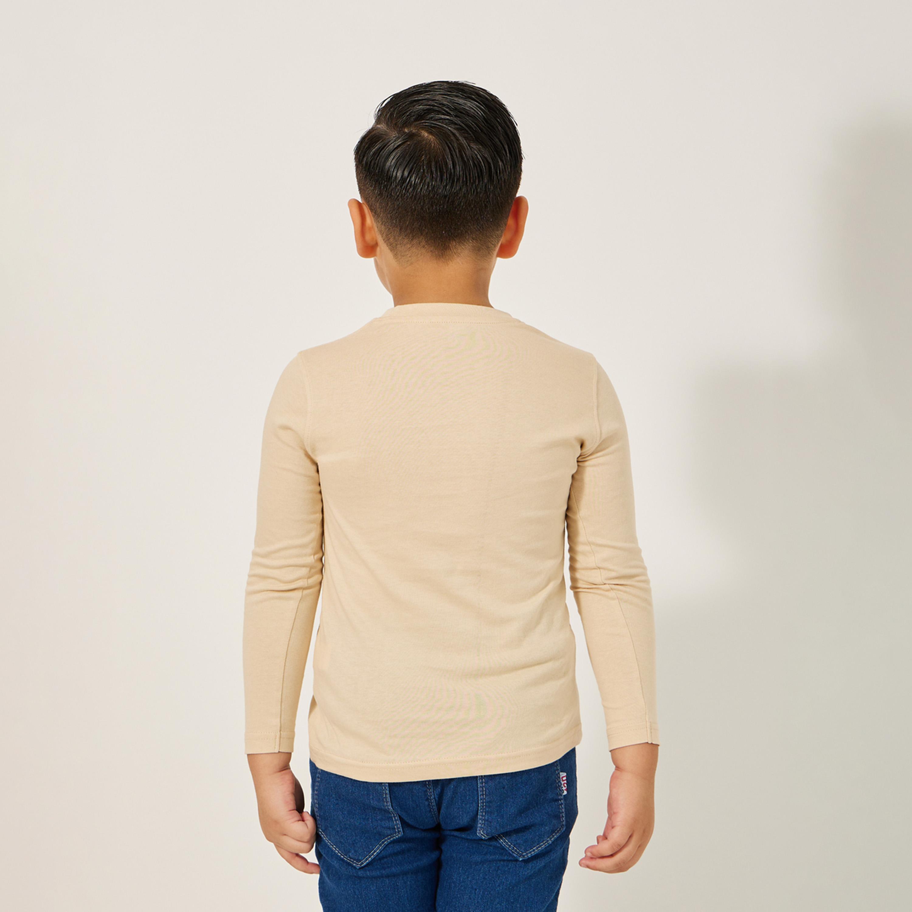 Styli Full Sleeve Printed Shirt-boys-clothing-tshirtsandpolos-image-4