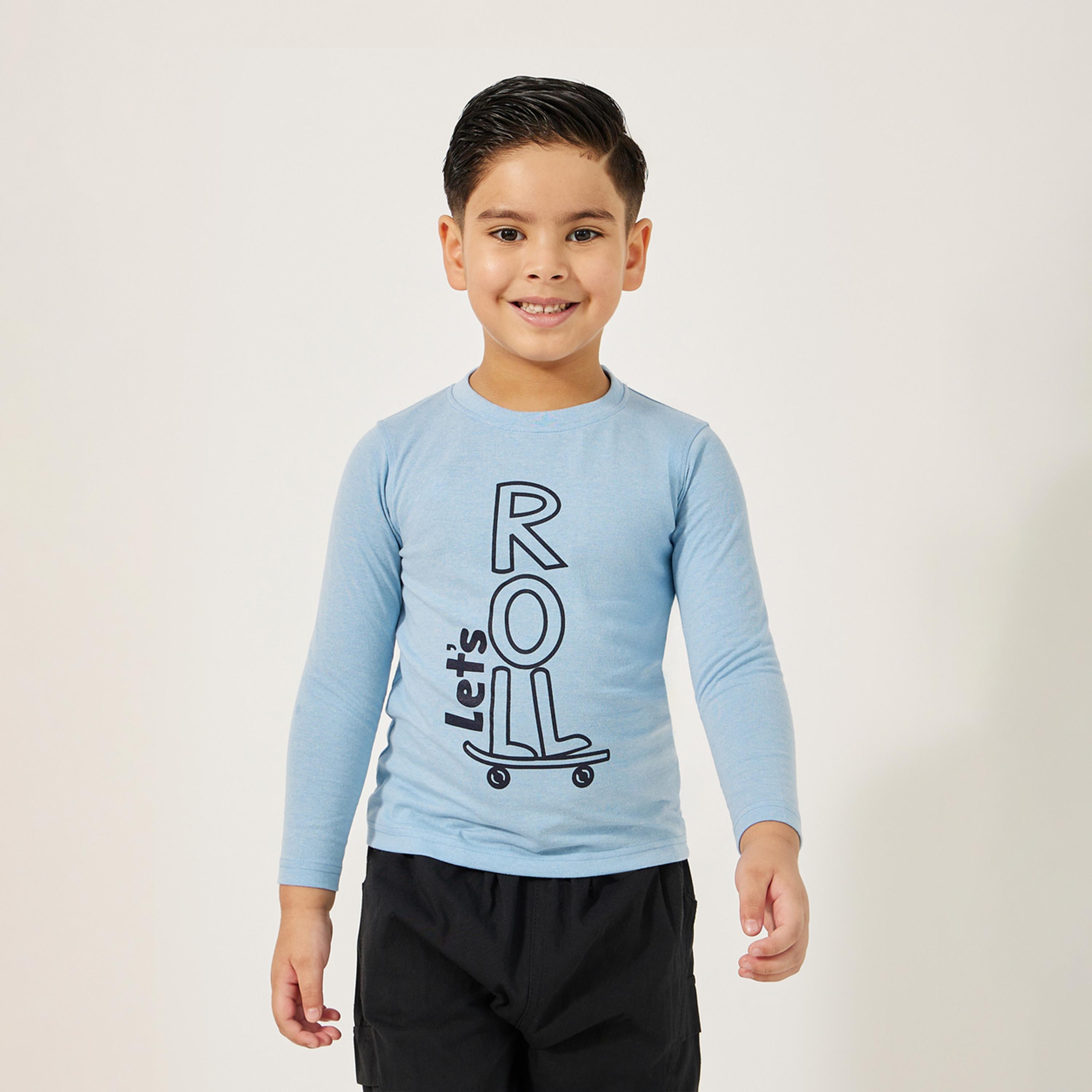 Styli Full Sleeve Printed Shirt-boys-clothing-tshirtsandpolos-image-1