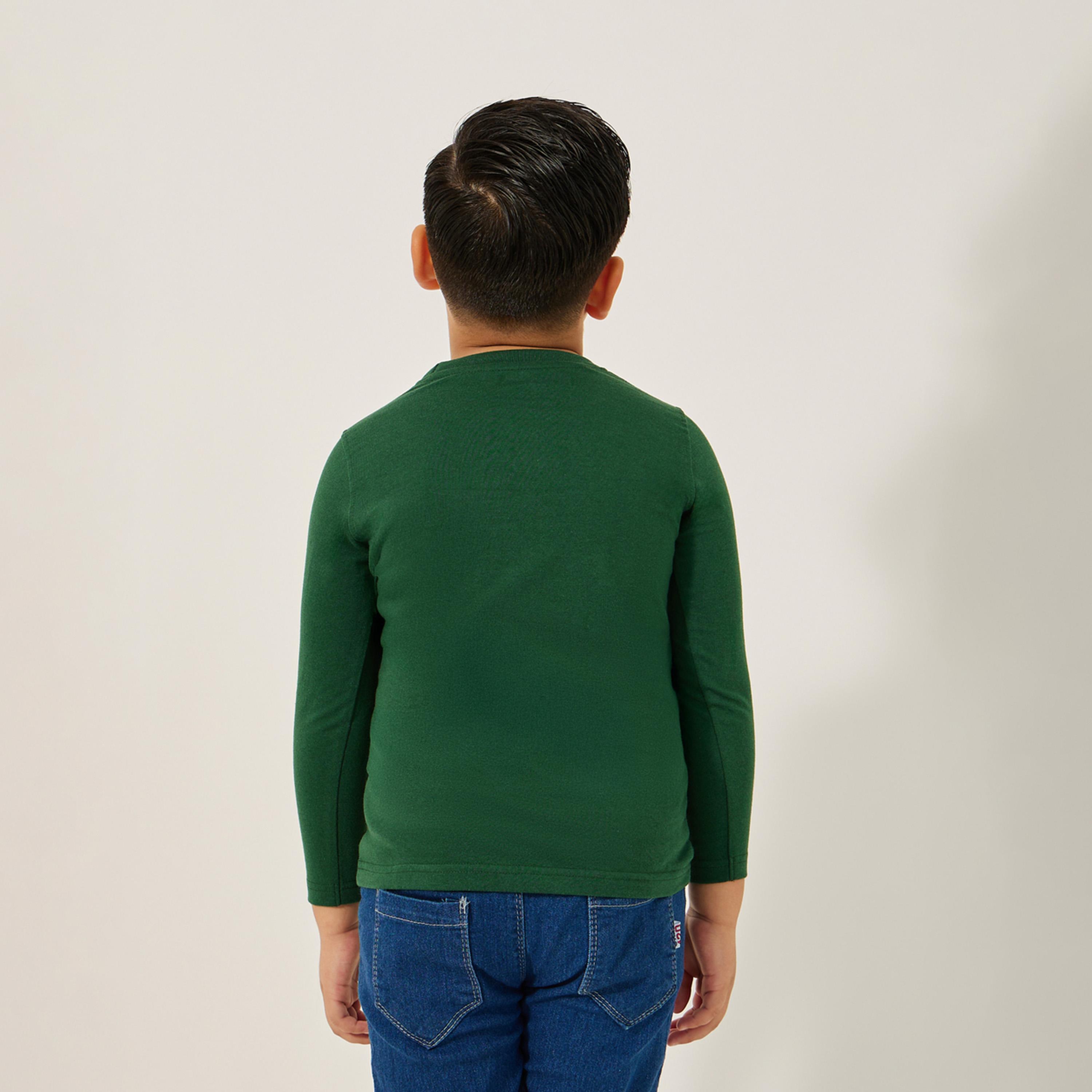 Styli Full Sleeve Printed Shirt-boys-clothing-tshirtsandpolos-image-4