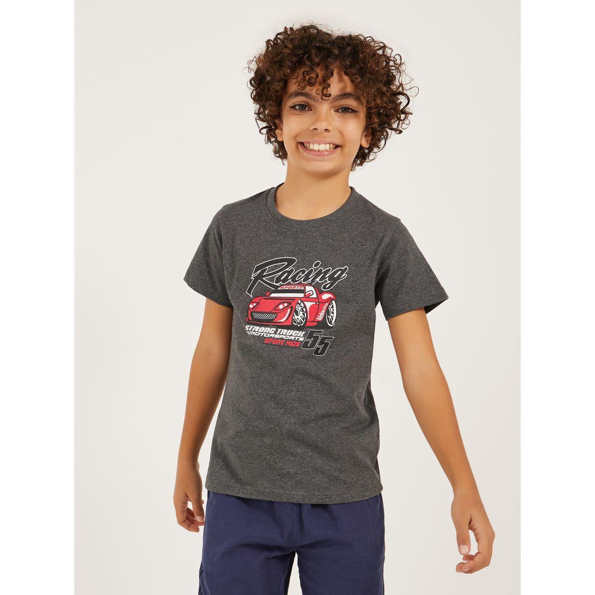 Styli Graphic Print Round Neck T-Shirt-girls-clothing-tshirts-image-1