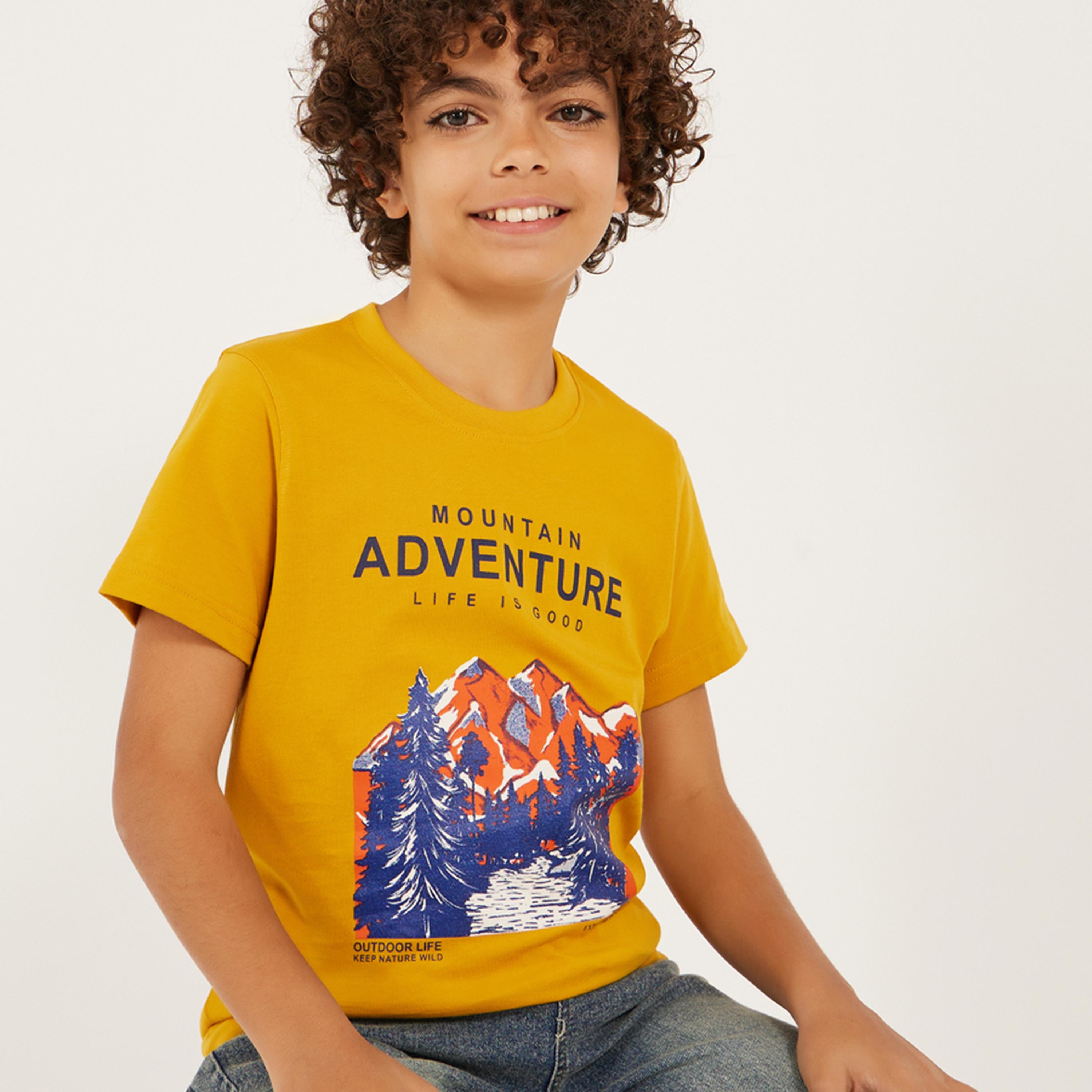 Styli Graphic Print Round Neck T-Shirt-boys-clothing-tshirtsandpolos-image-2