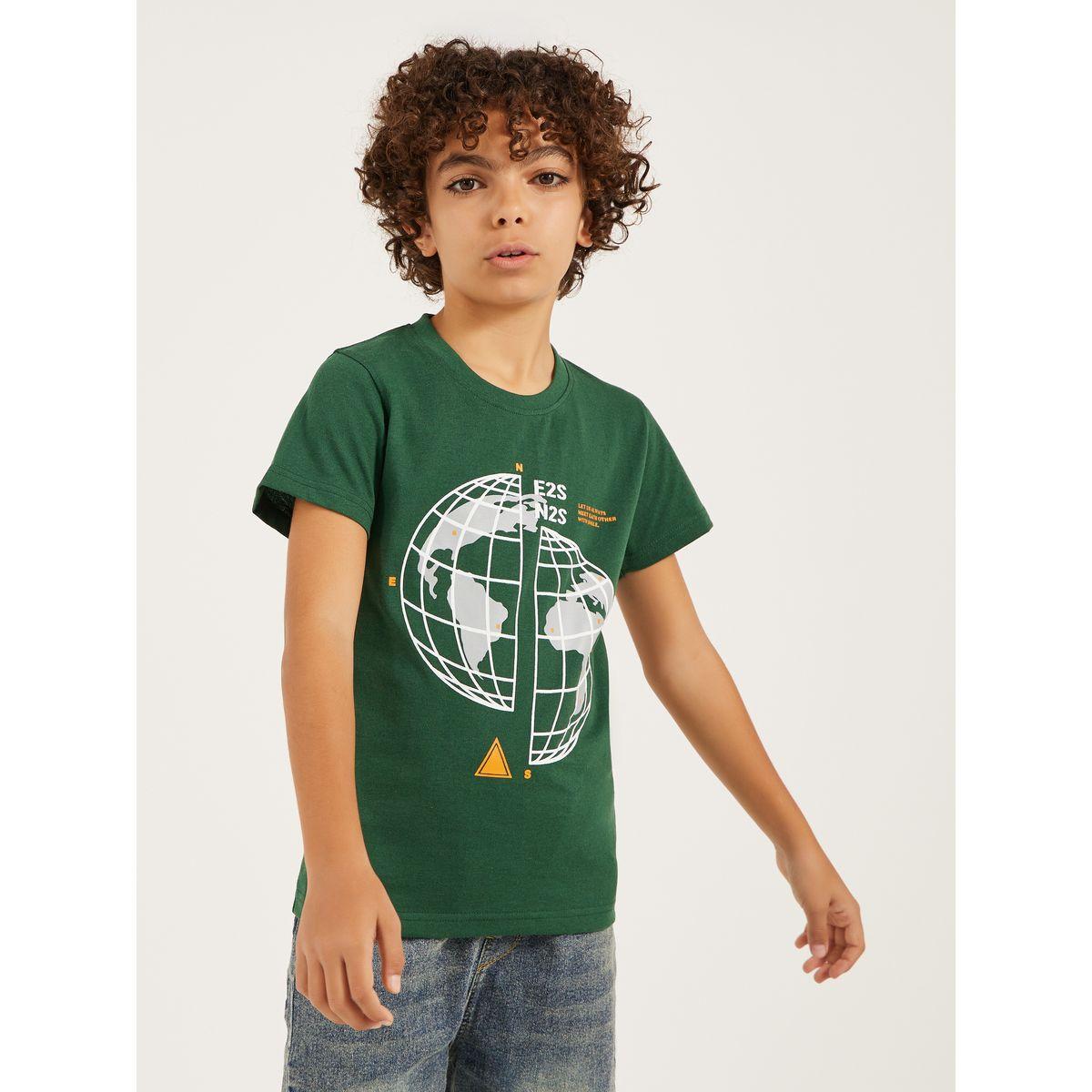 Styli Graphic Print Round Neck T-Shirt-boys-clothing-tshirtsandpolos-image-1