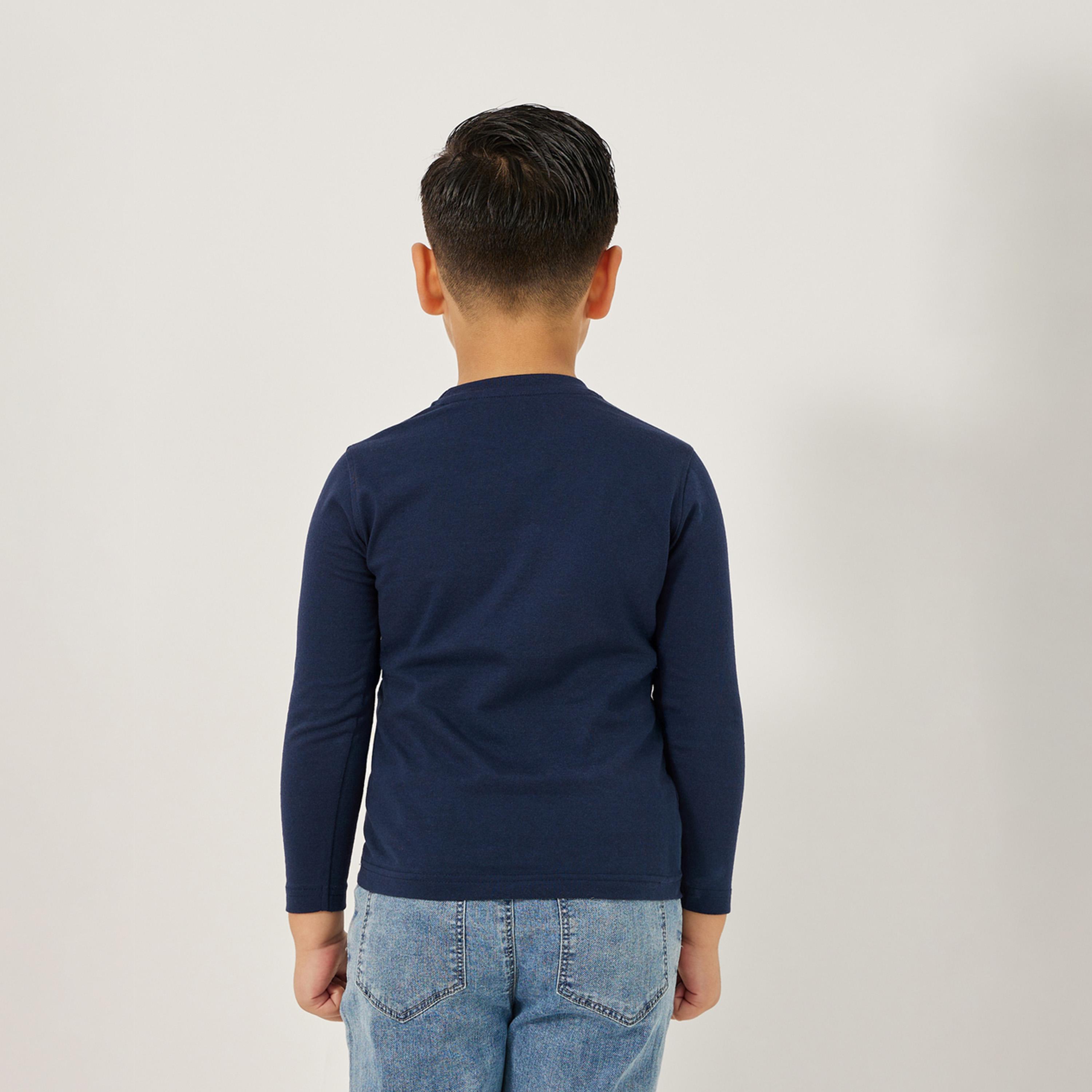 ستايلي - تي شيرت بأكمام طويلة-boys-clothing-tshirtsandpolos-image-4