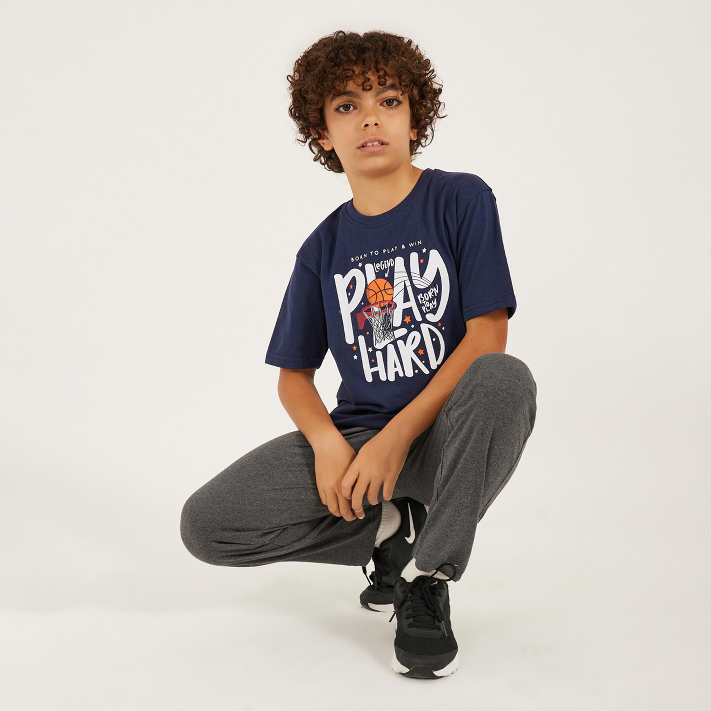 ستايلي - طقم بيجامة مطبوع عليه-boys-clothing-nightwear-image-6
