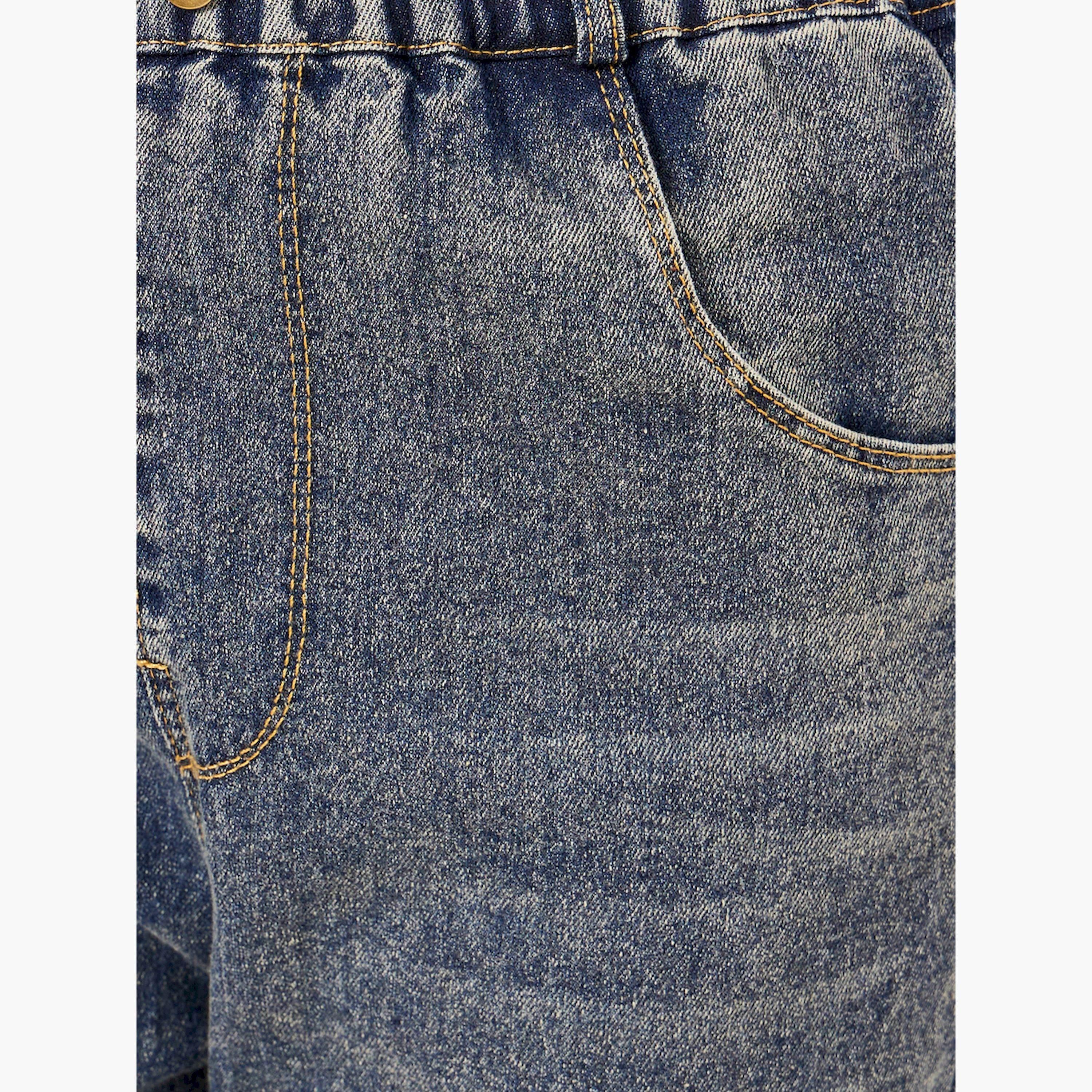 Styli Washed Elastic Waist Wide Leg Jeans-girls-clothing-bottoms-jeansandjeggings-image-3