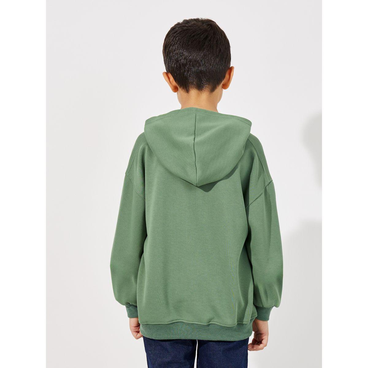 هودي بقصة سائبة مع جيب امامي-boys-clothing-winterwear-sweatshirts-image-4