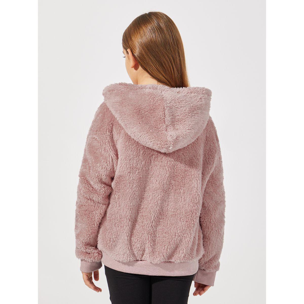هودي مزين بفرو صناعي وحرف-girls-clothing-sweatshirts-image-4