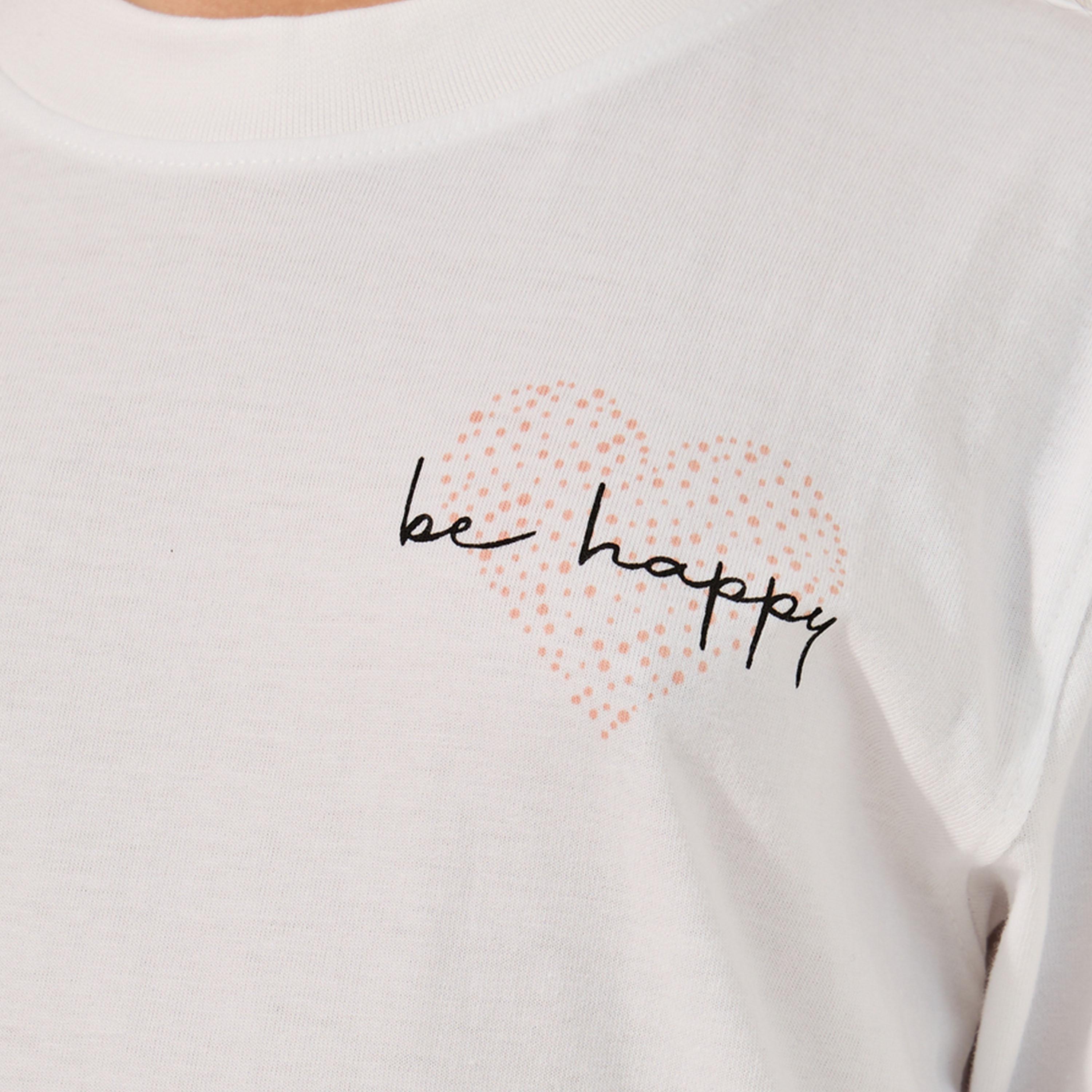 Styli Typography Print T-Shirt and Drawstring Pyjama Set-girls-clothing-nightwear-image-4