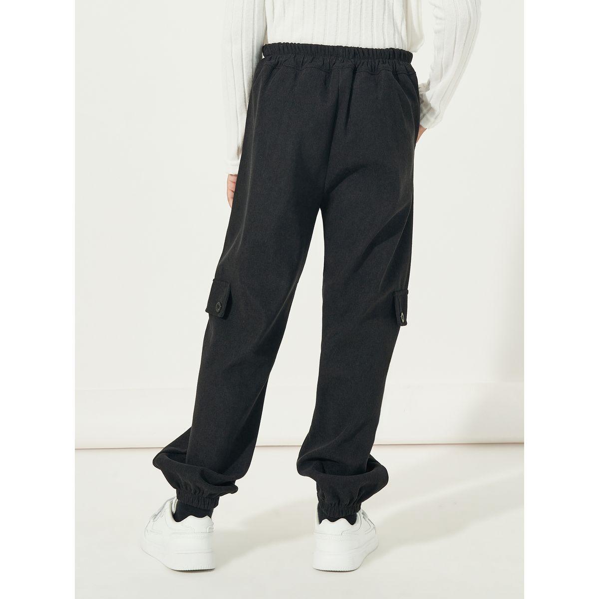 Styli Patch Work Detail Cargo Corduroy Pant-boys-clothing-bottoms-trousers-image-5