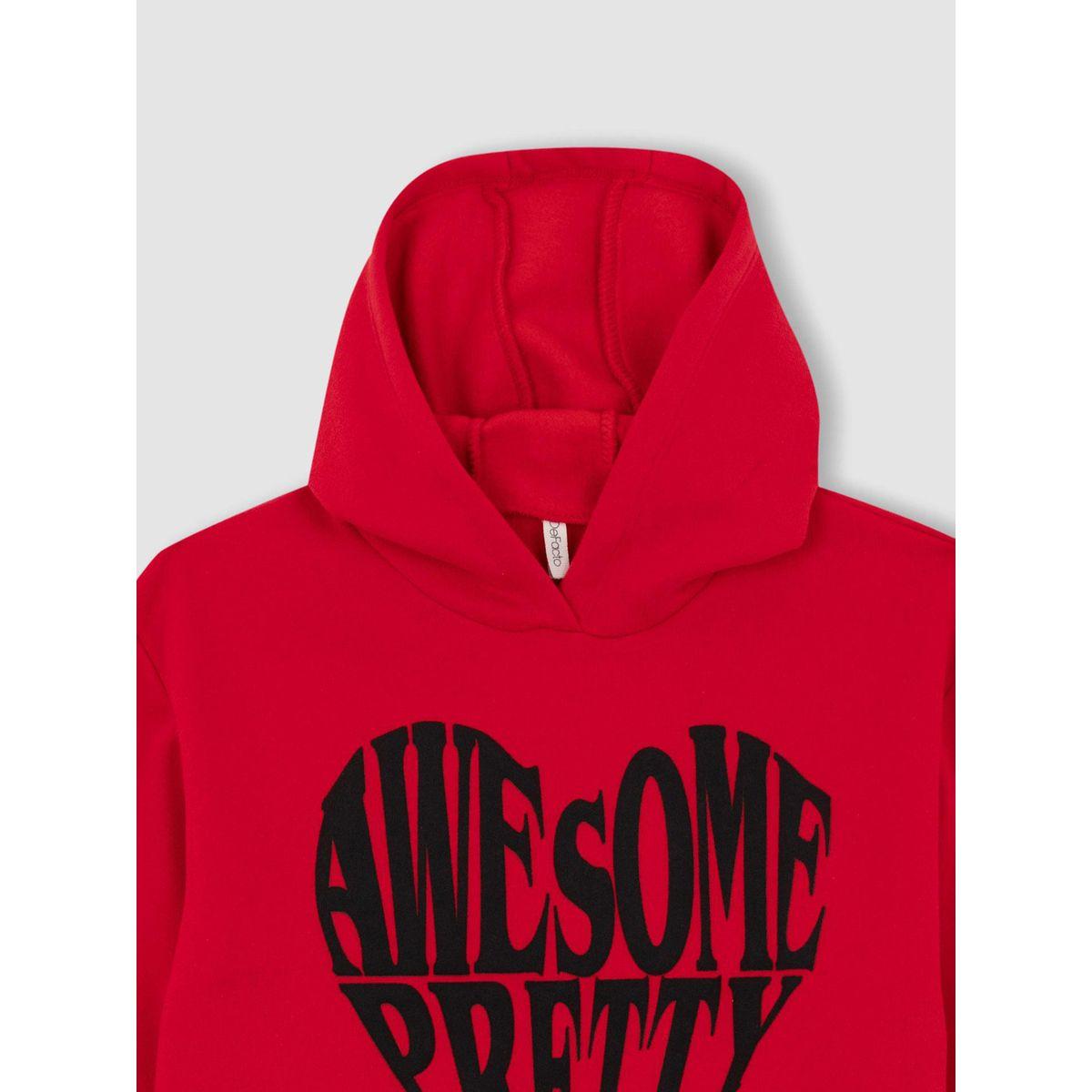 DeFacto X Styli  Heart Printed Hoodie & Leggings Set-girls-clothing-setsandcoords-image-12