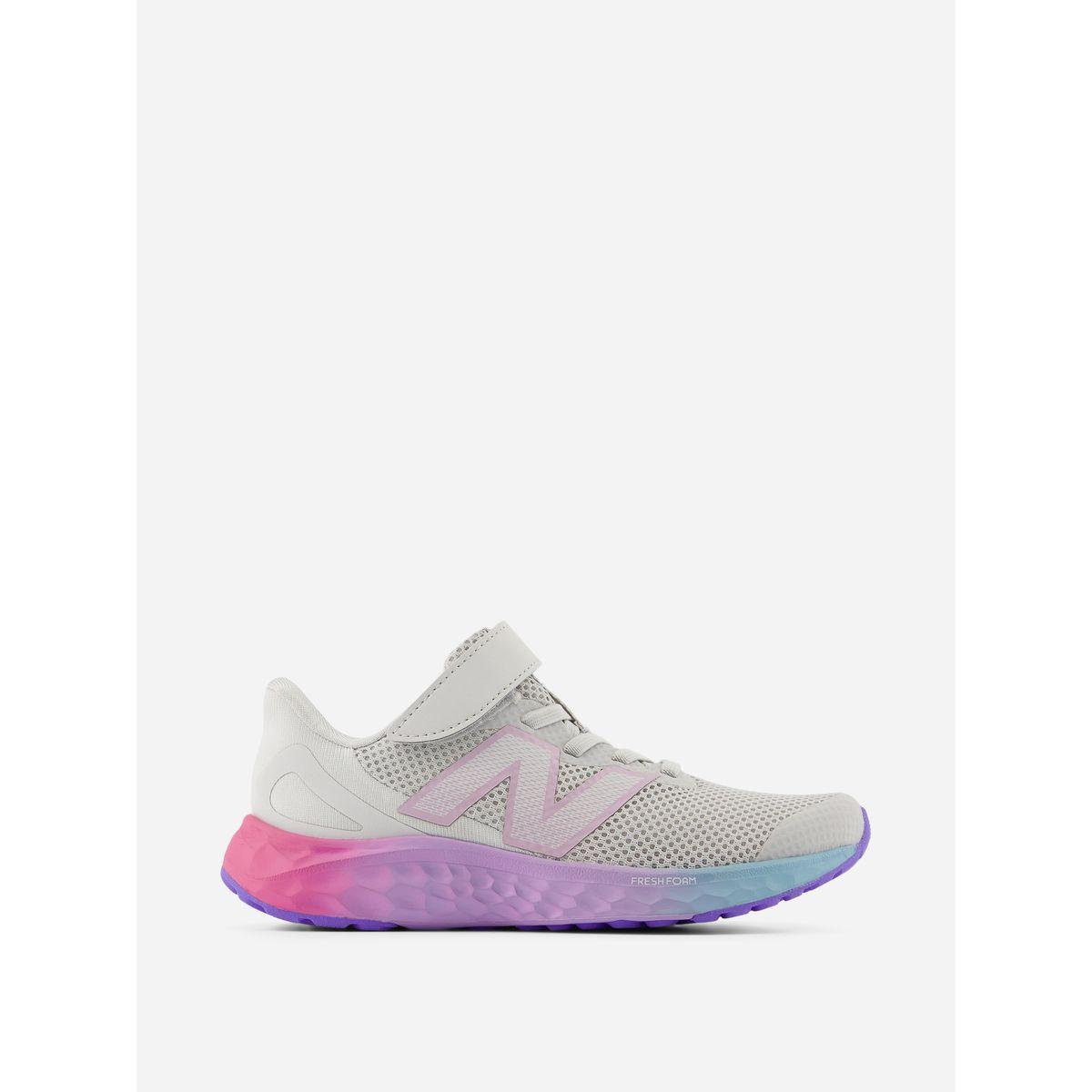 New Balance Fresh Foam Arishi V4 Bungee Lace Sneakers with Top Strap-girls-shoes-sneakers-image-1