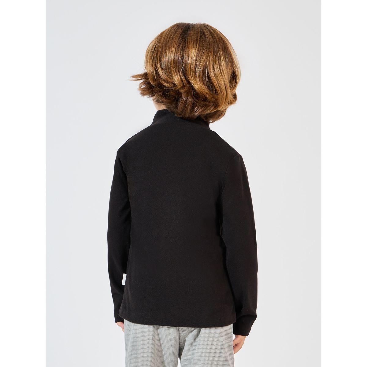 Styli Slogan Printed Mock Neck T-Shirt-boys-clothing-tshirtsandpolos-image-4