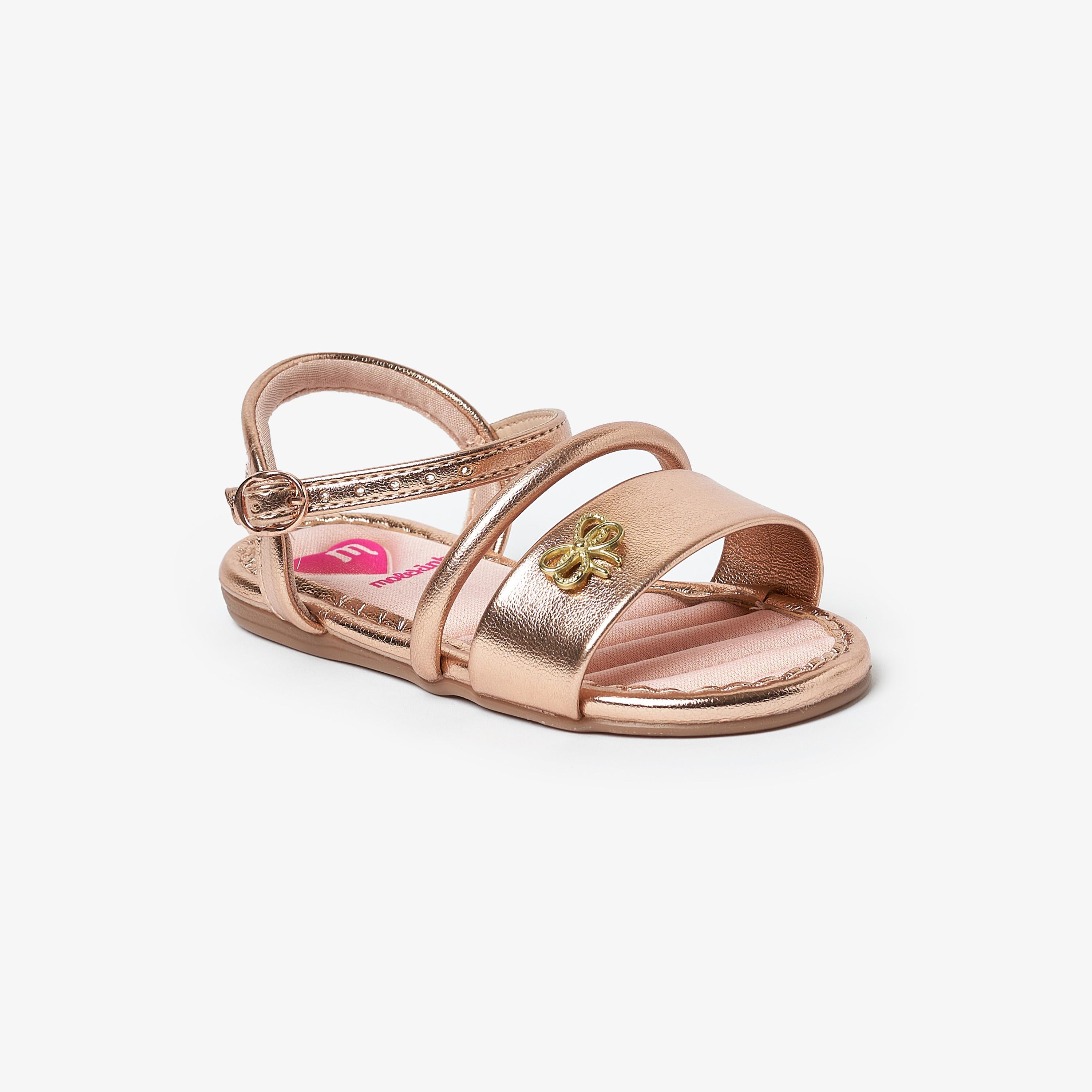 صندل بمقدمة مفتوحة مع حزام خلفي من موليكينها للأطفال | 2112-671-19791-girls-shoes-sandals-image-1
