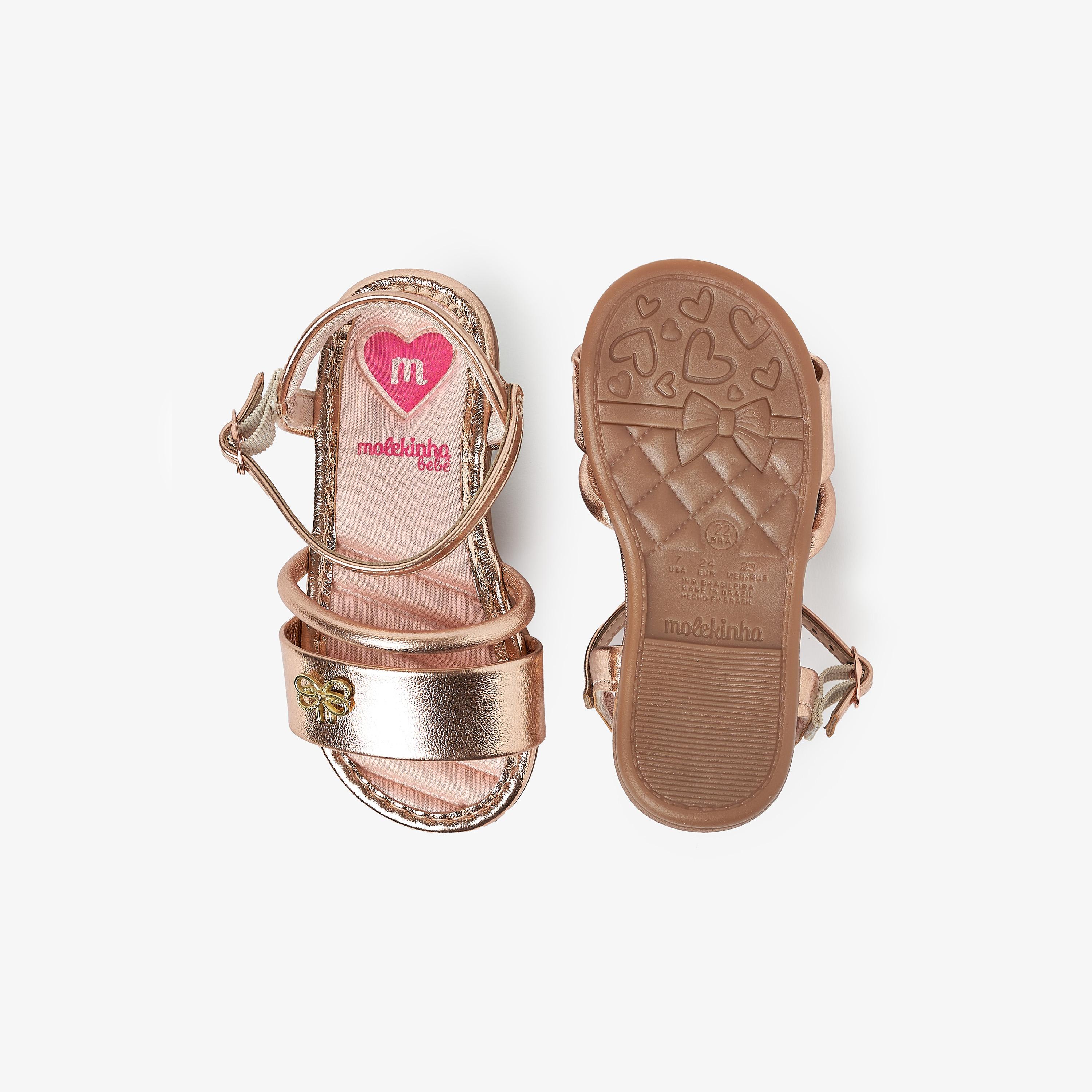 صندل بمقدمة مفتوحة مع حزام خلفي من موليكينها للأطفال | 2112-671-19791-girls-shoes-sandals-image-4