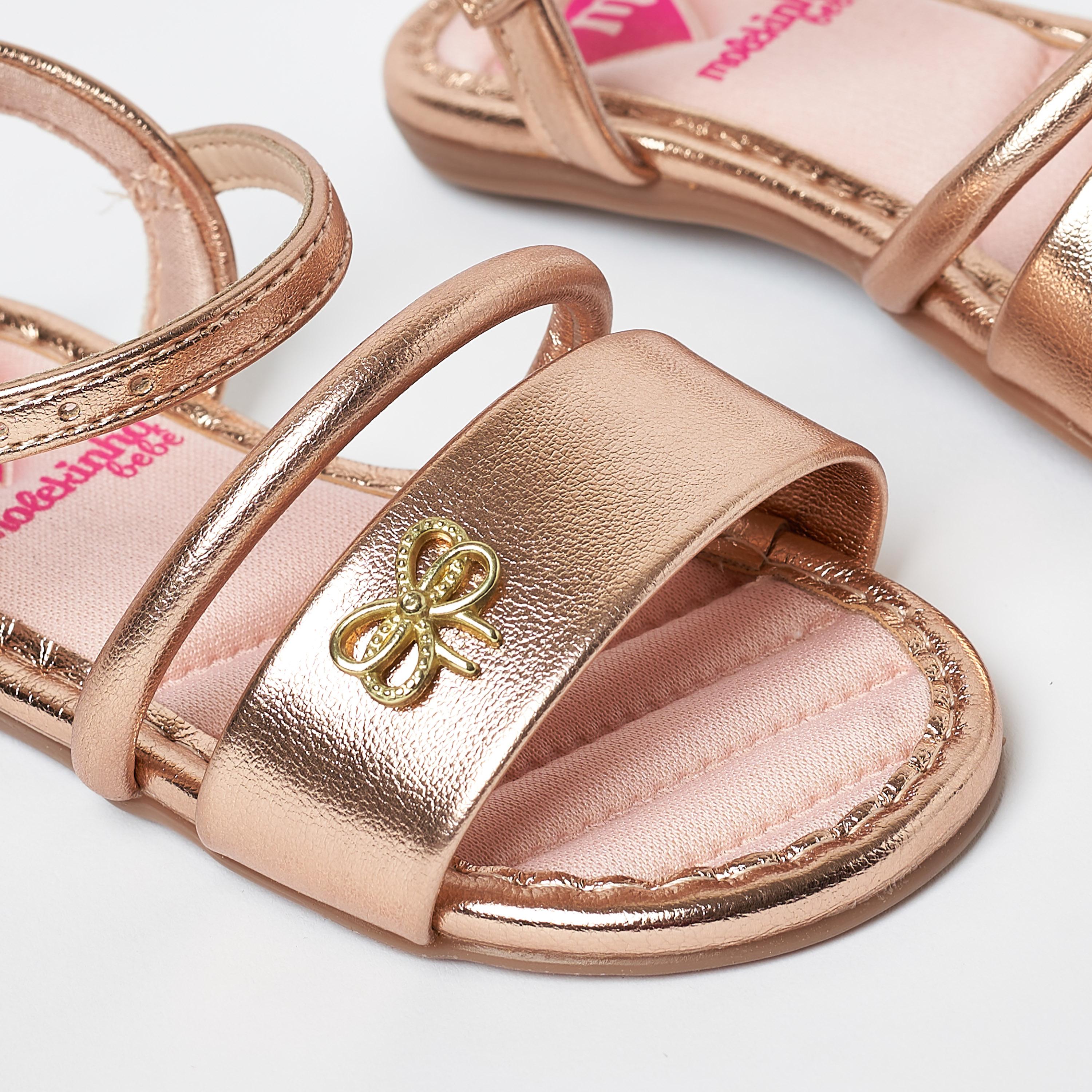 صندل بمقدمة مفتوحة مع حزام خلفي من موليكينها للأطفال | 2112-671-19791-girls-shoes-sandals-image-5