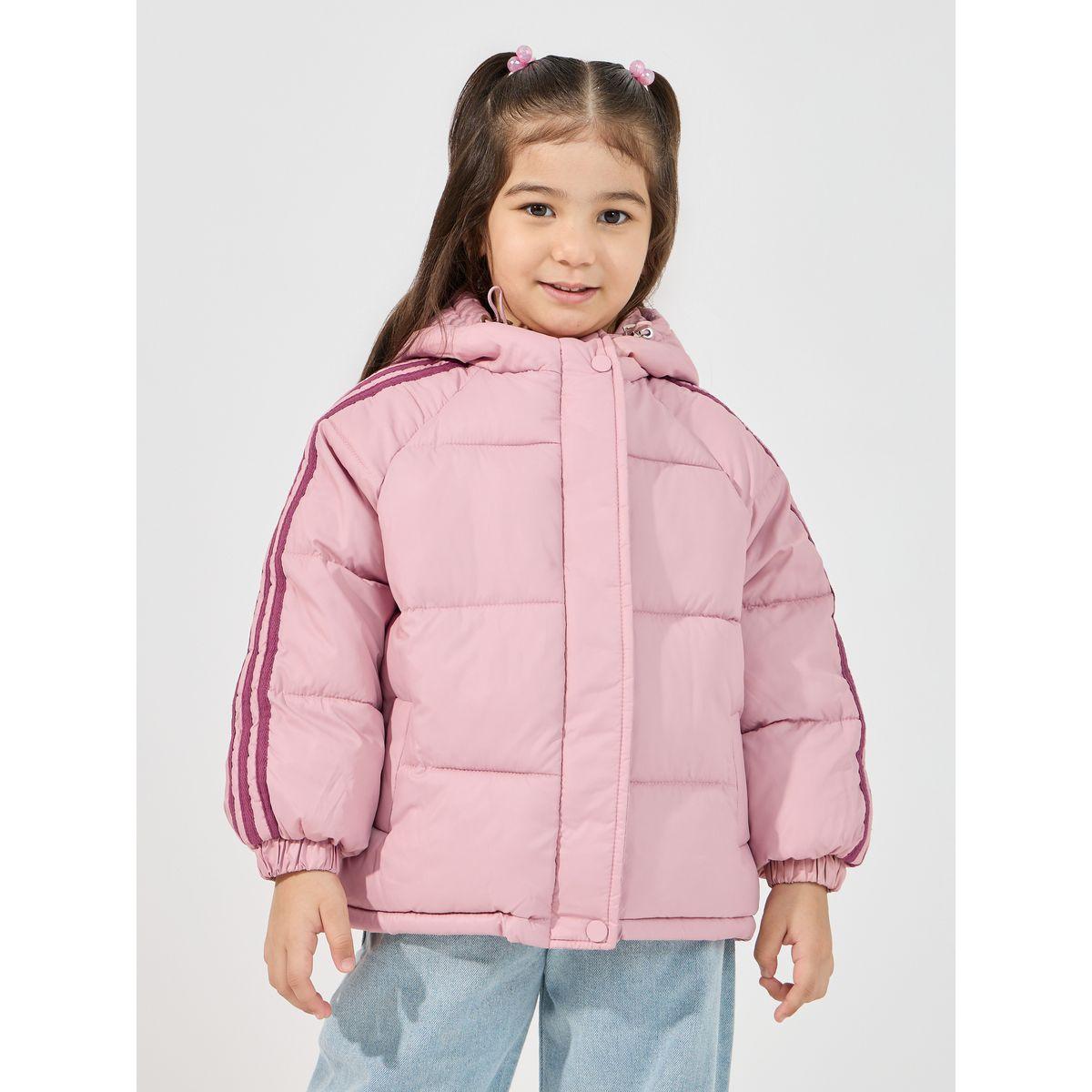 Styli Thermal Lined Slant Pocket Hooded Jacket-girls-clothing-jacketsandcoats-image-1