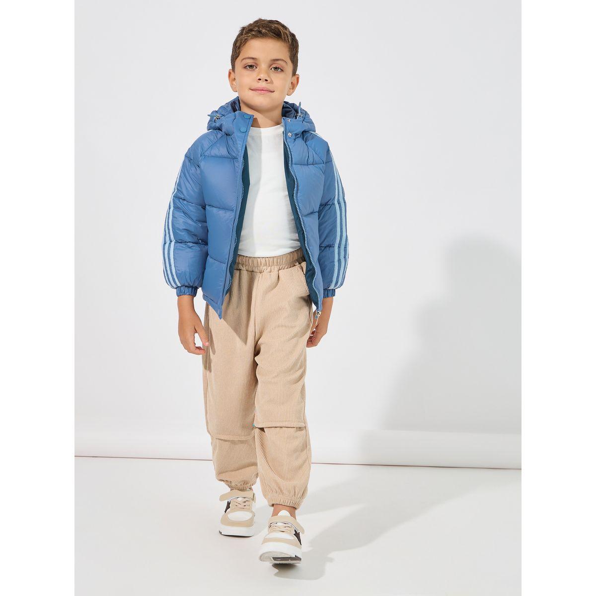 Styli Thermal Lined Slant Pocket Hooded Jacket-boys-clothing-jacketsandcoats-image-2