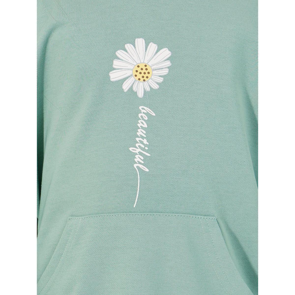Styli Daisy Graphic Print Front Pocket Hoodie-girls-clothing-winterwear-sweatshirts-image-3