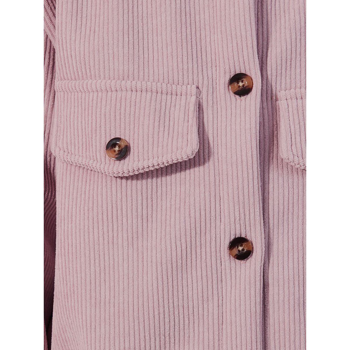 Styli Teddy Fuzzy Collar Thermal Lined Corduroy Coat-girls-clothing-jacketsandcoats-image-3