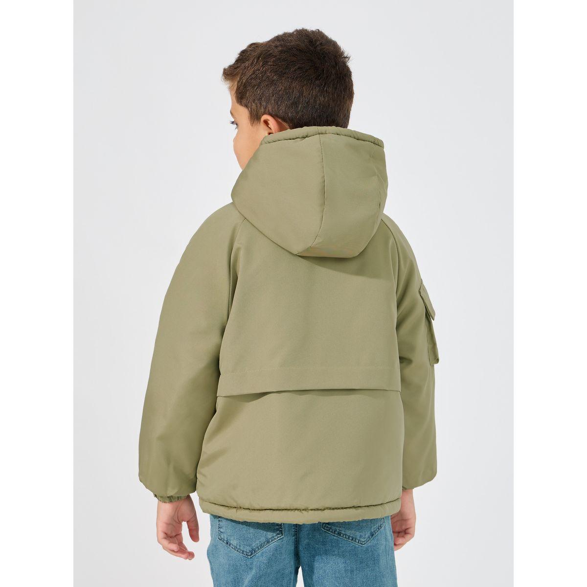 Styli Cargo Pockets Front Thermal Lined Parka-boys-clothing-jacketsandcoats-image-4