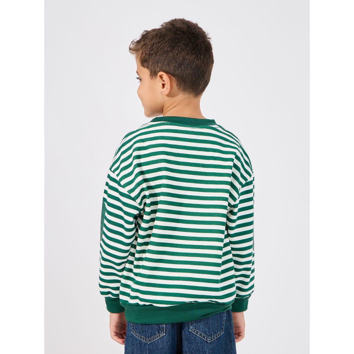 سويت شيرت مخطط بأكتاف منخفضة-boys-clothing-sweatshirts-image-1